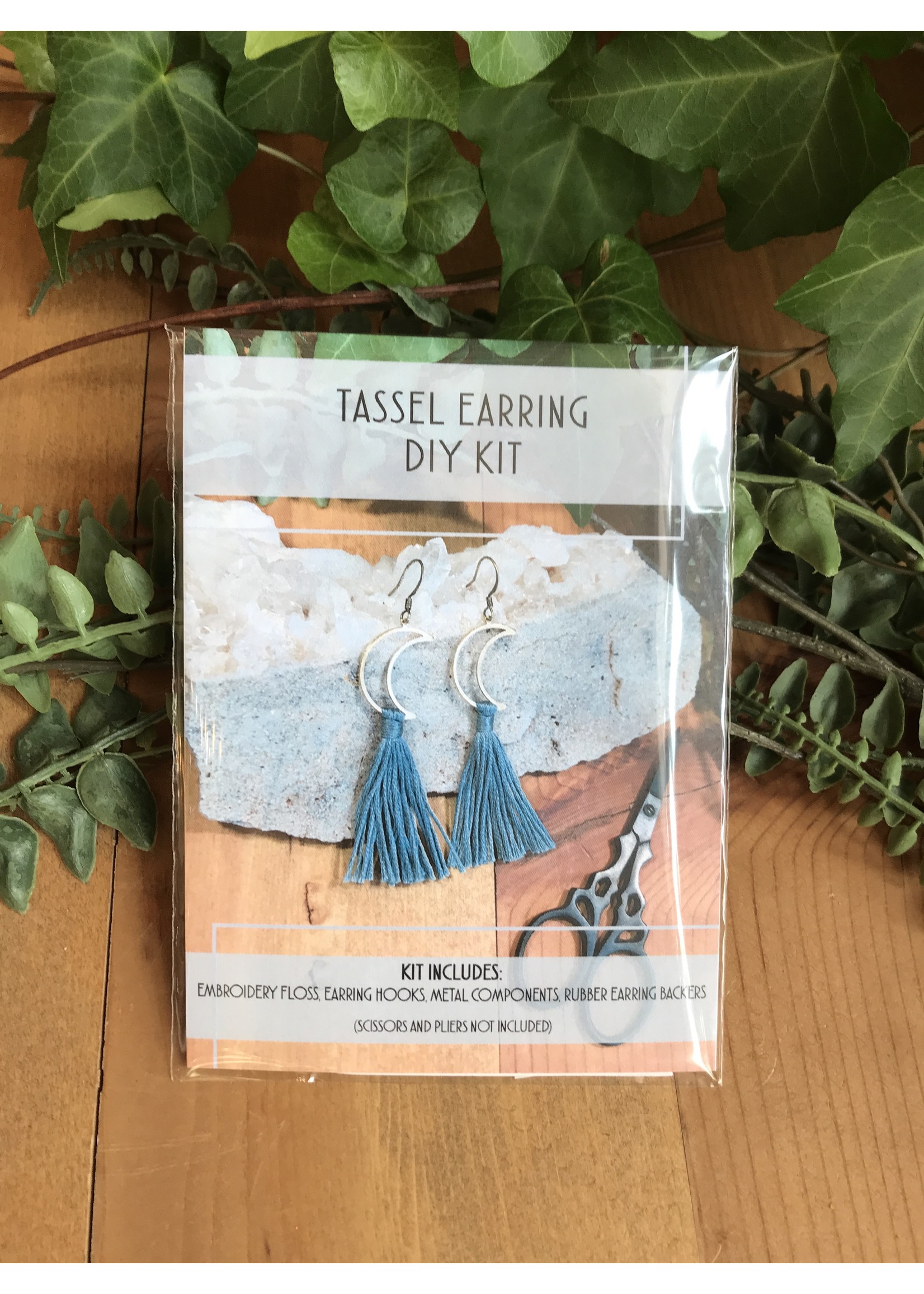 DIY Tassel Earring Kit - Moon