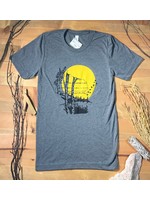 Tangled Up In Hue Wisconsin Birch Grey T-Shirt