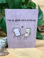 Tangled Up In Hue Greeting Card - Bread and Butter