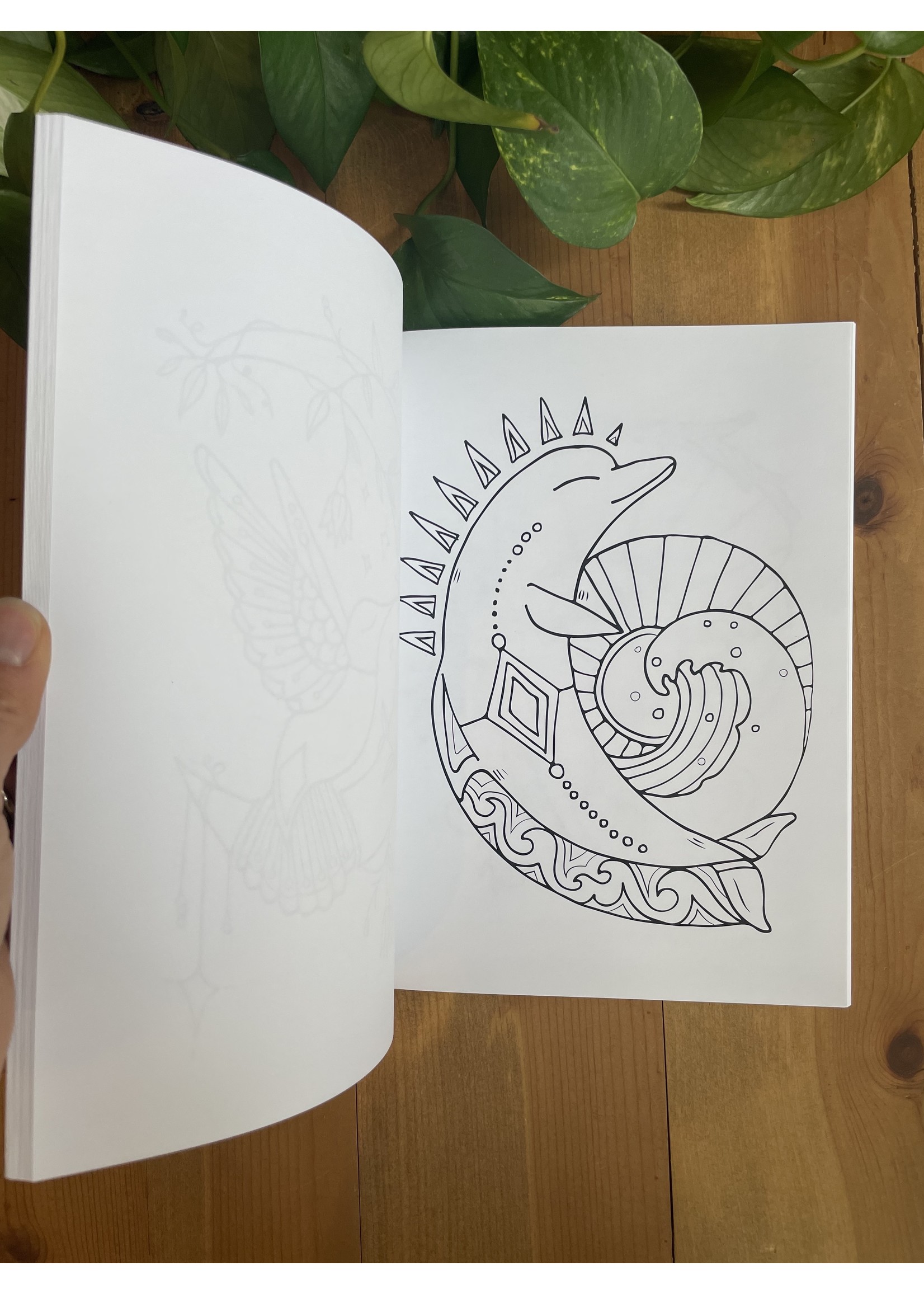 Animal Essence Coloring Book