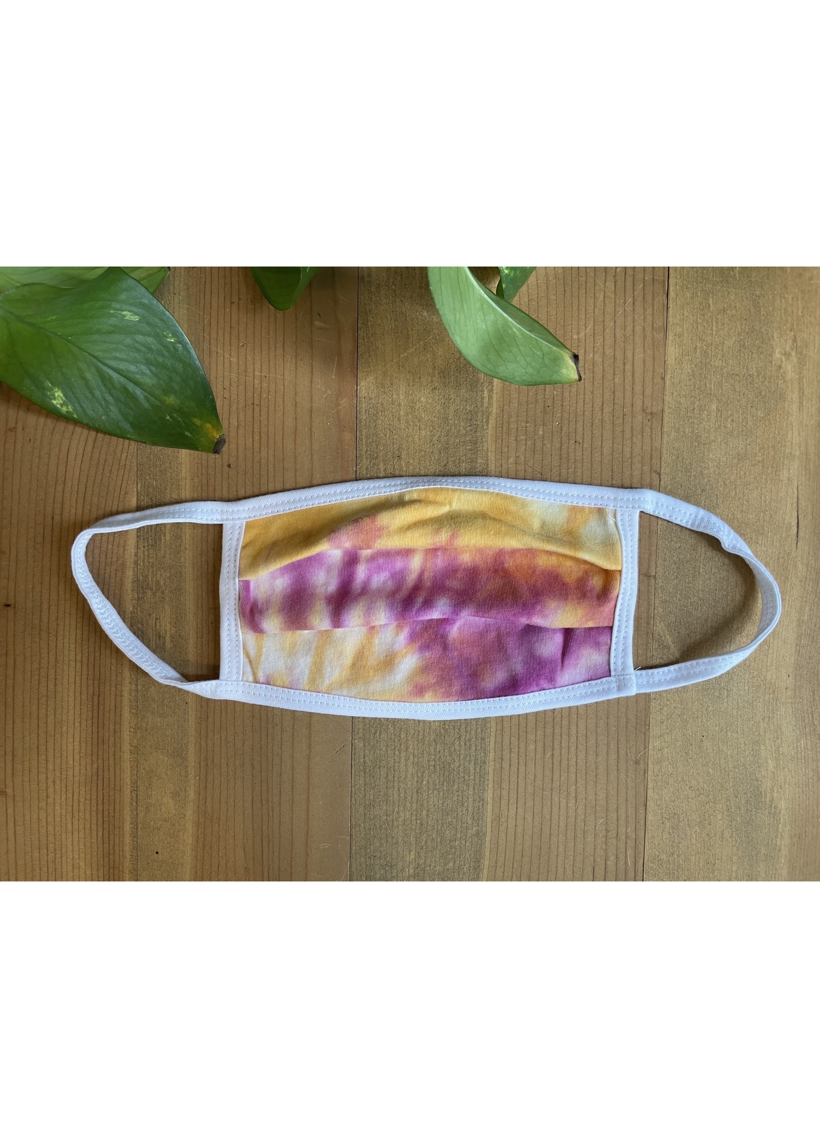 Tangled Up In Hue Tie Dye Cotton Face Mask
