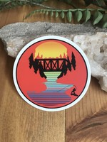 Tangled Up In Hue Sticker - Fish