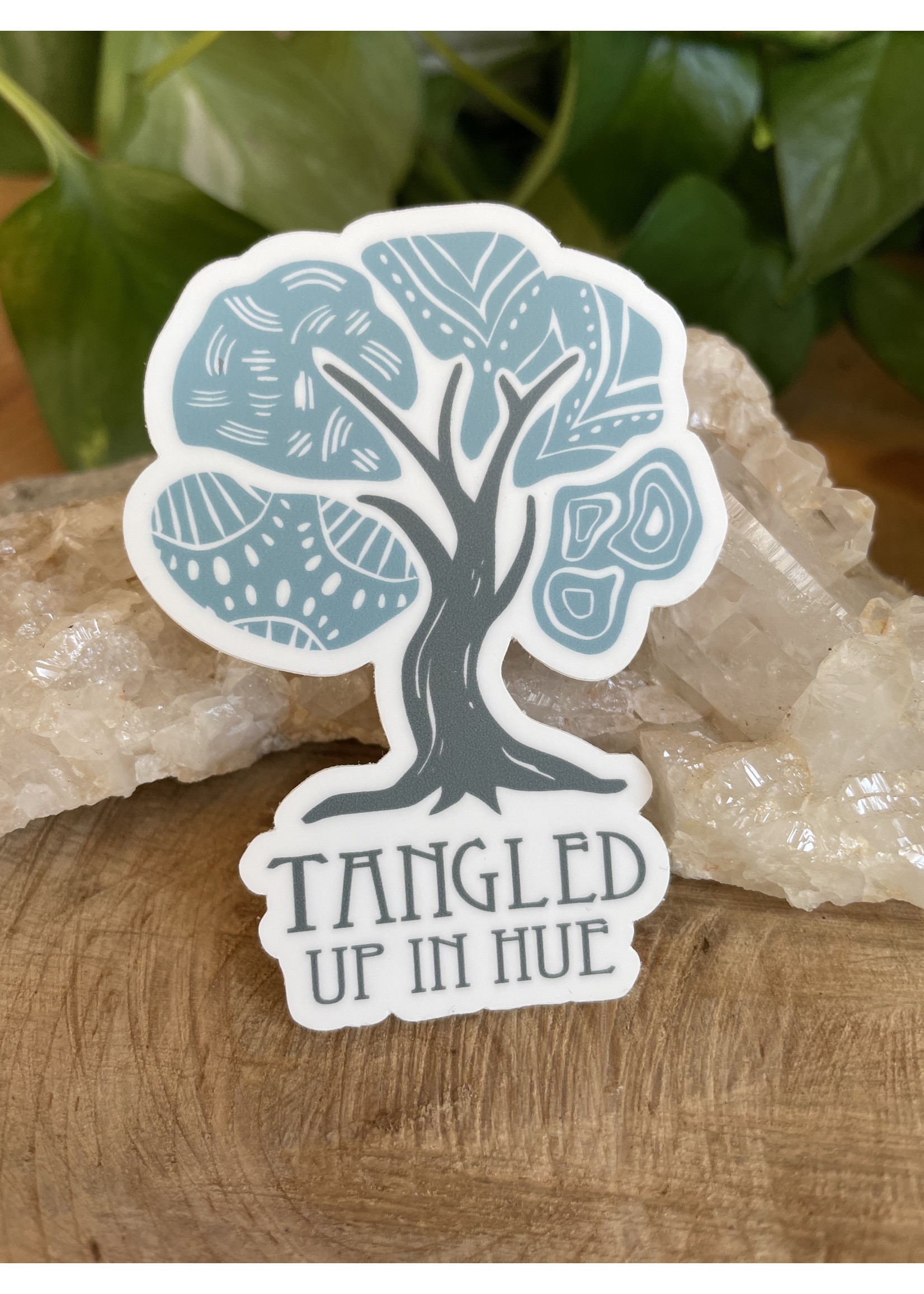 Tangled Up In Hue Sticker - Tangled Up In Hue