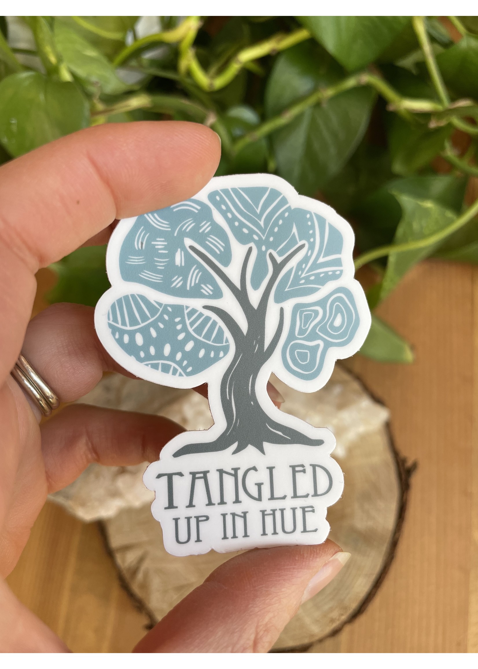 Tangled Up In Hue Sticker - Tangled Up In Hue
