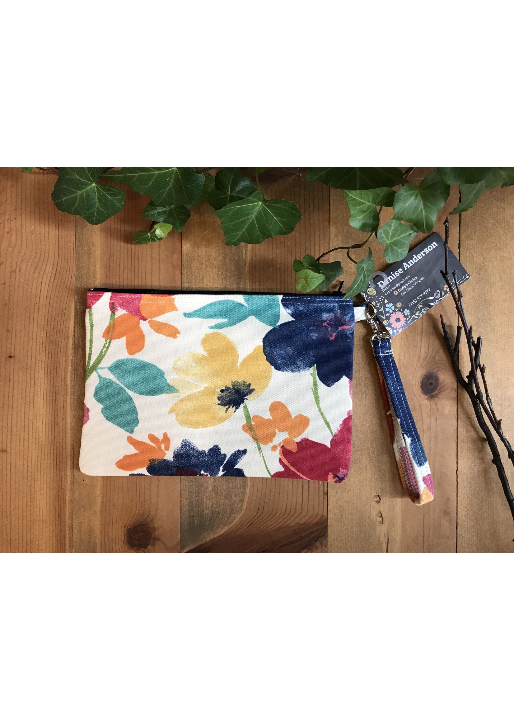 Floral Wristlet