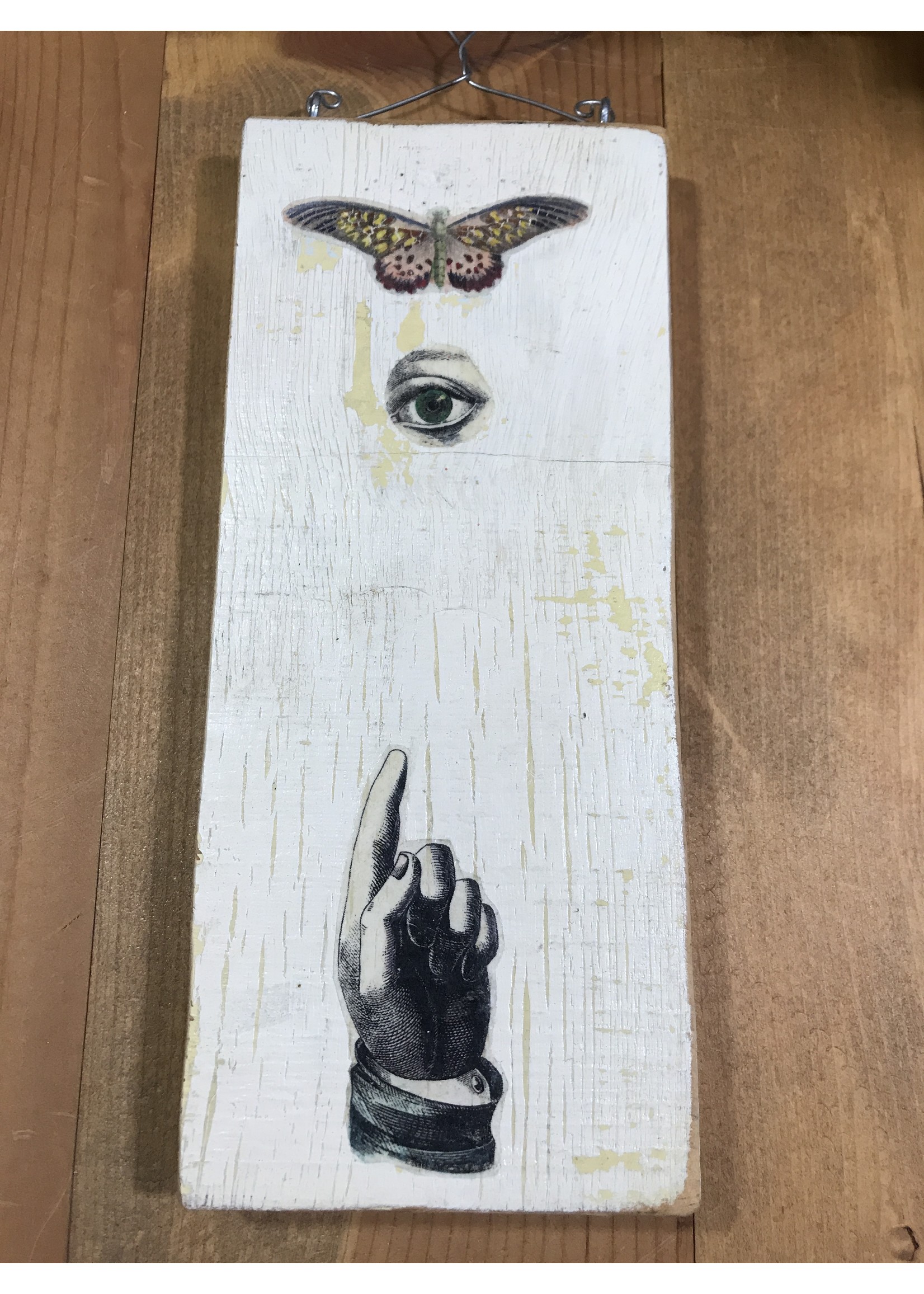 Butterfly, Eye, Pointer plaque