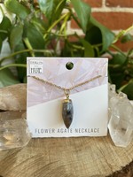 Tangled Up In Hue Capped Stone Pendant Necklace