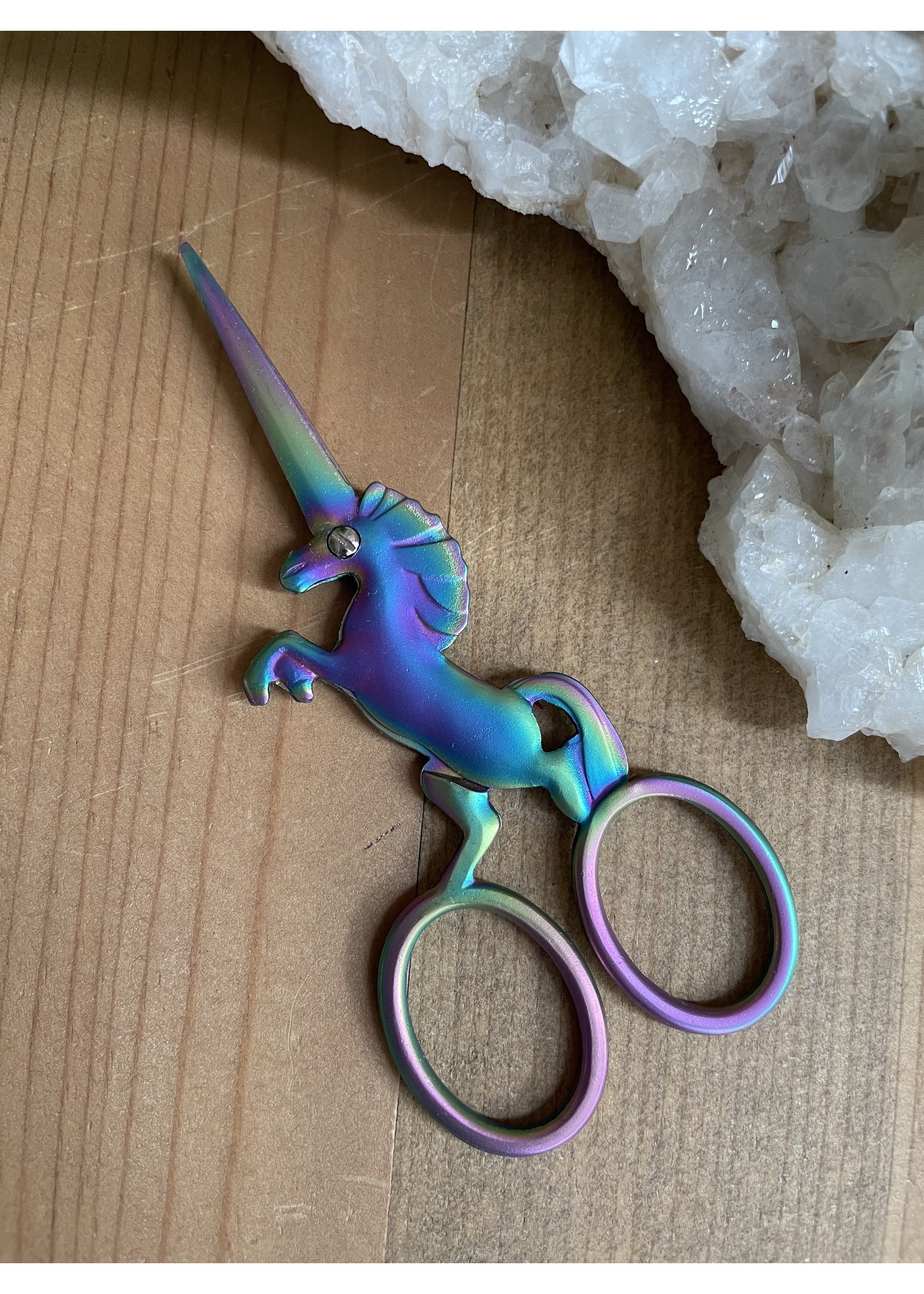 unicorn scissors - iridescent