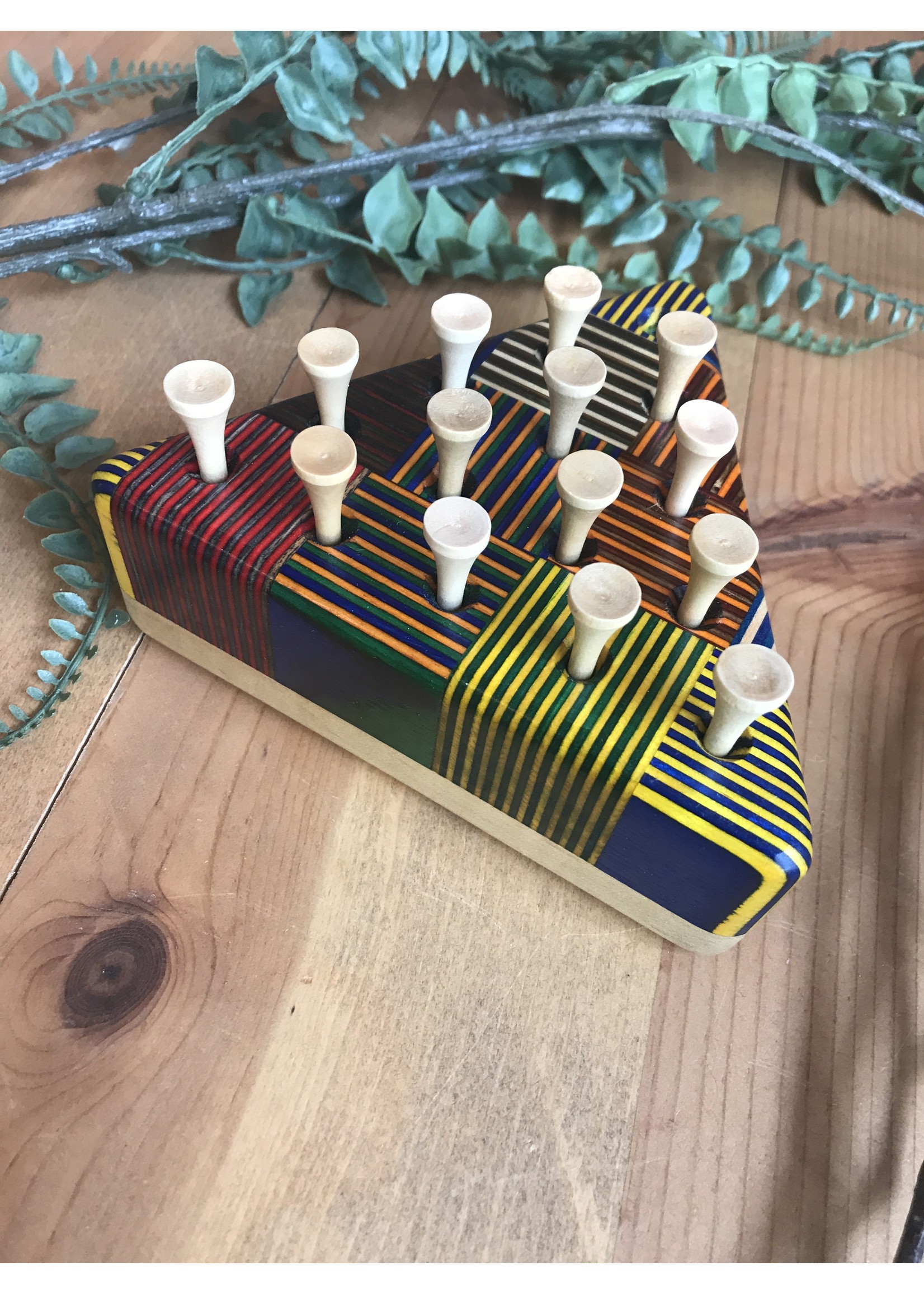 Triangle Solitaire Tangled Up In Hue