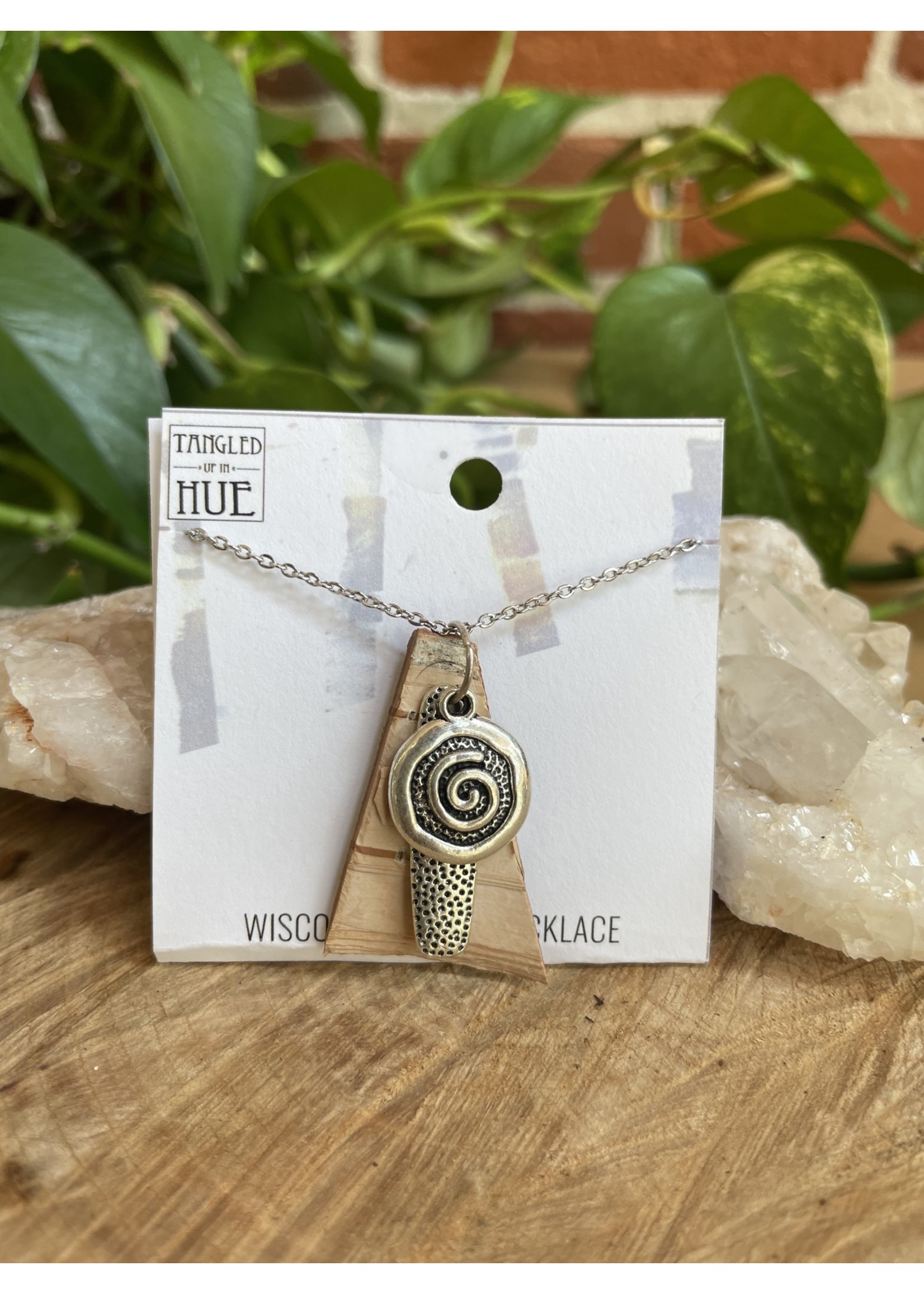 Tangled Up In Hue Handmade Birch Necklaces