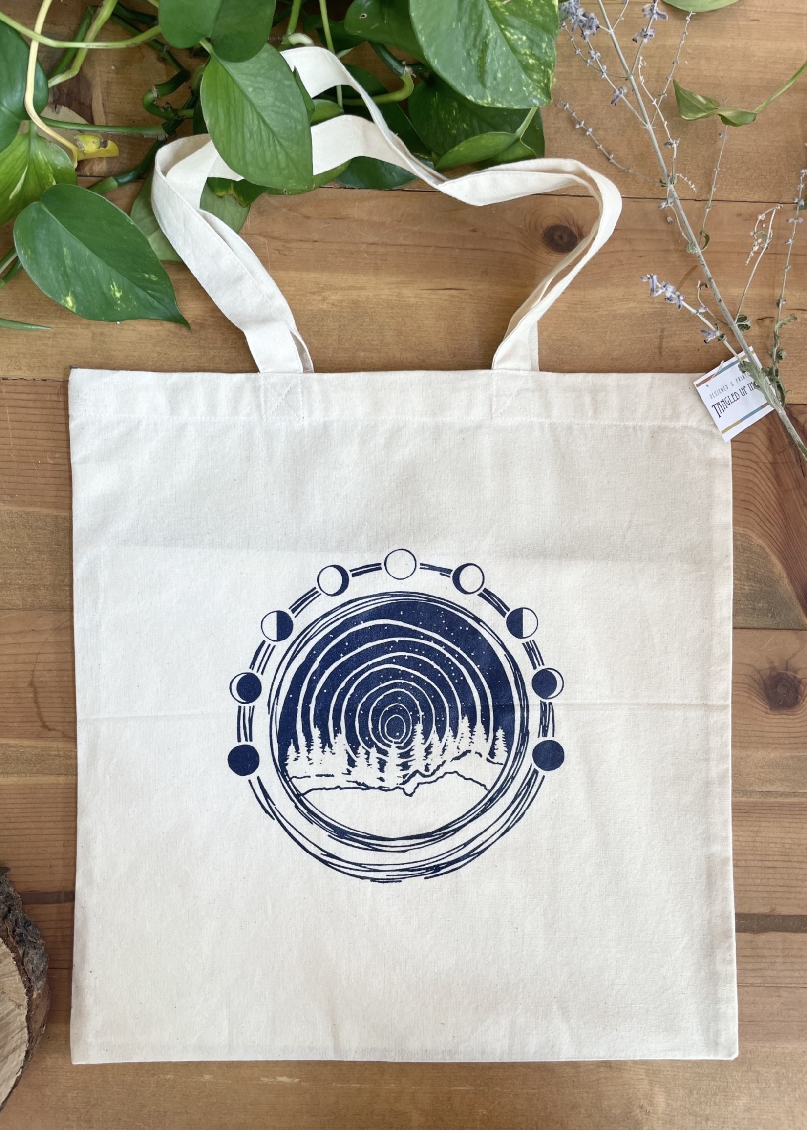 Tote Bag - Moon Over Midwest