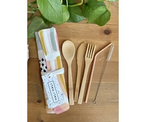 Eco-Friendly Reusable Cutlery Set - Tangled Up In Hue