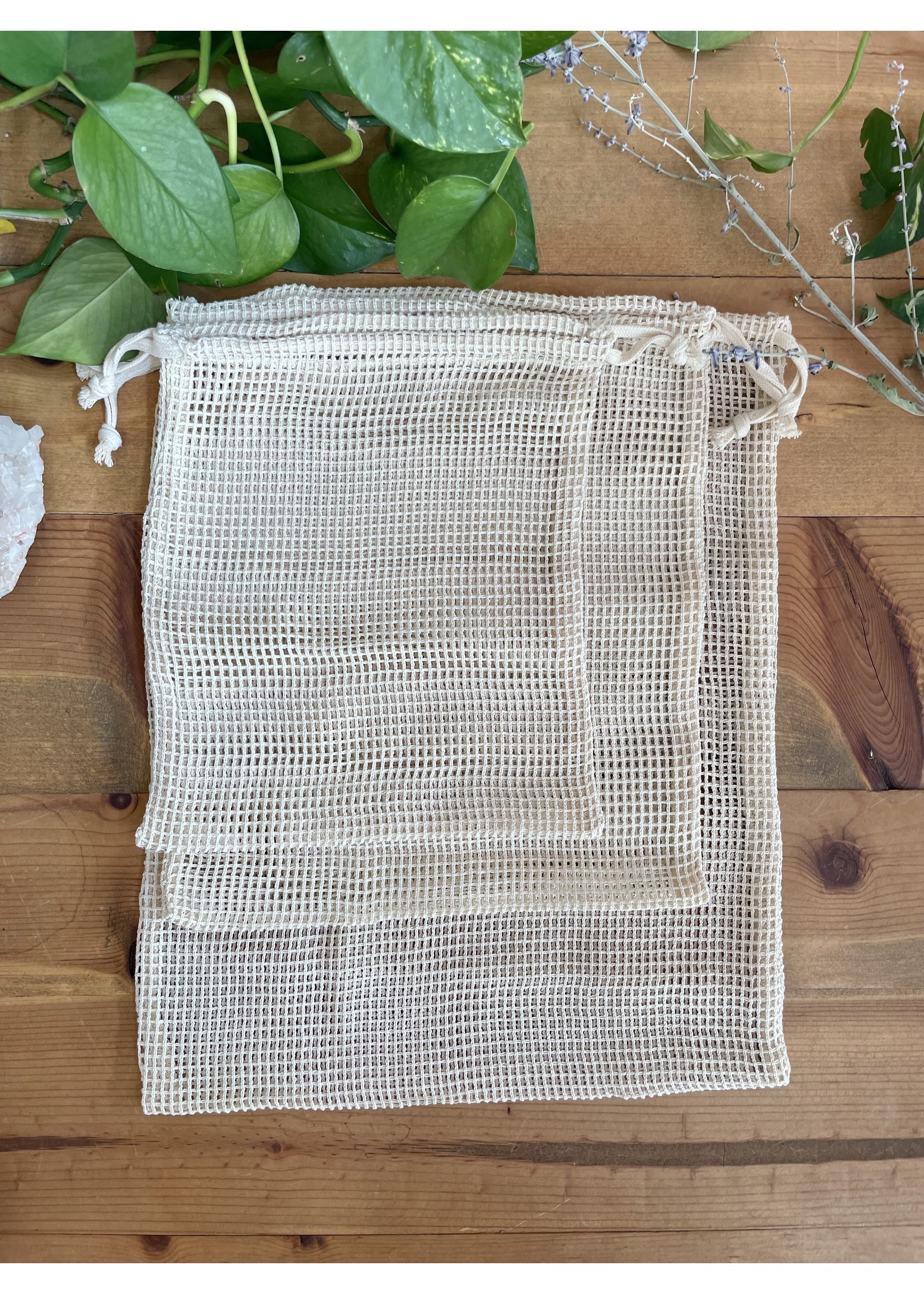 Produce Bag 3 pack 100 Cotton Tangled Up In Hue