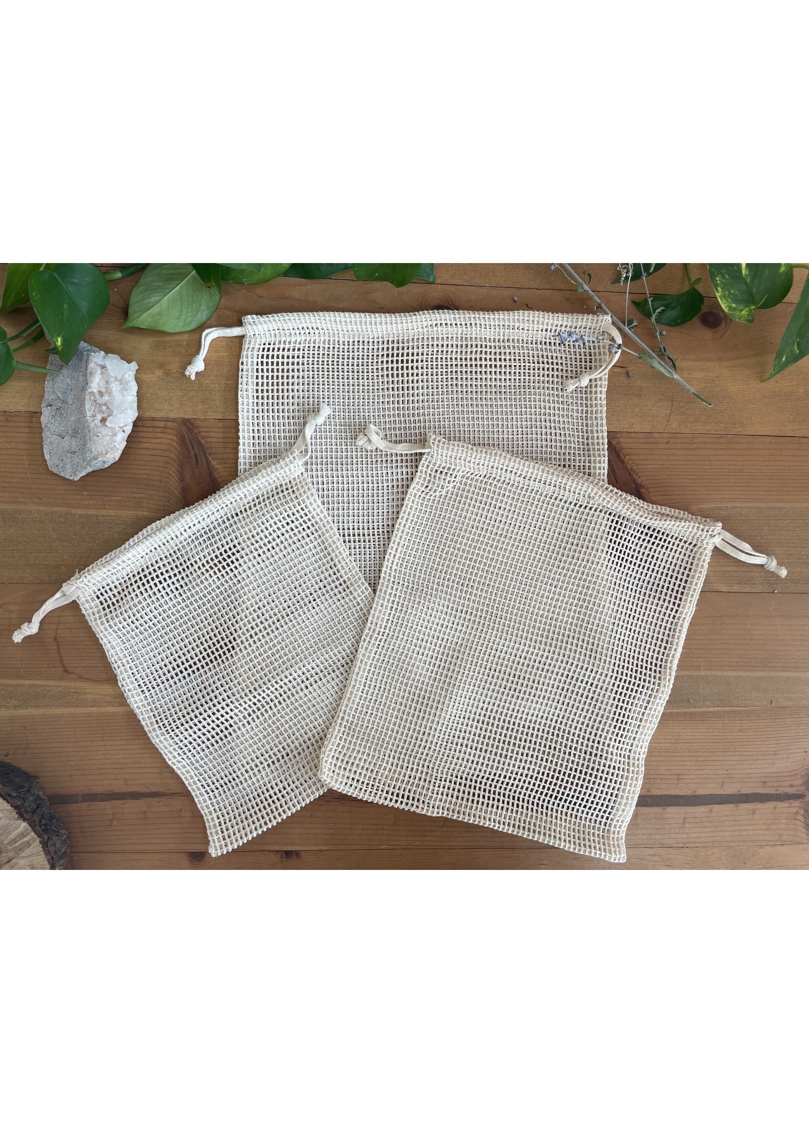 Tangled Up In Hue Produce Bag - 3 pack - 100% Cotton