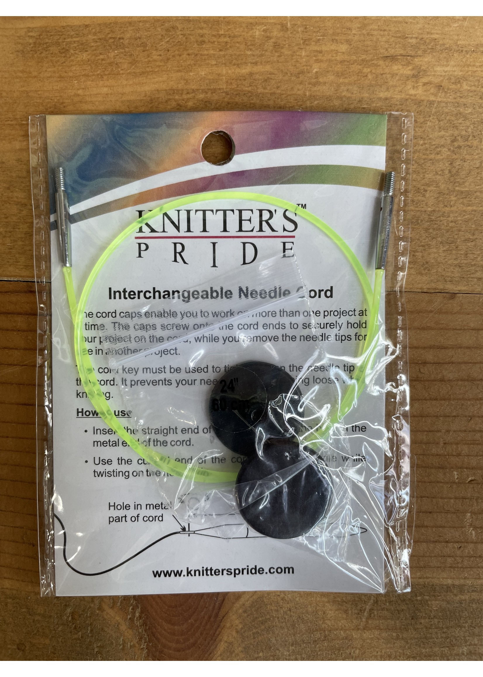 Knitter's Pride Interchangeable Cord 60 Black