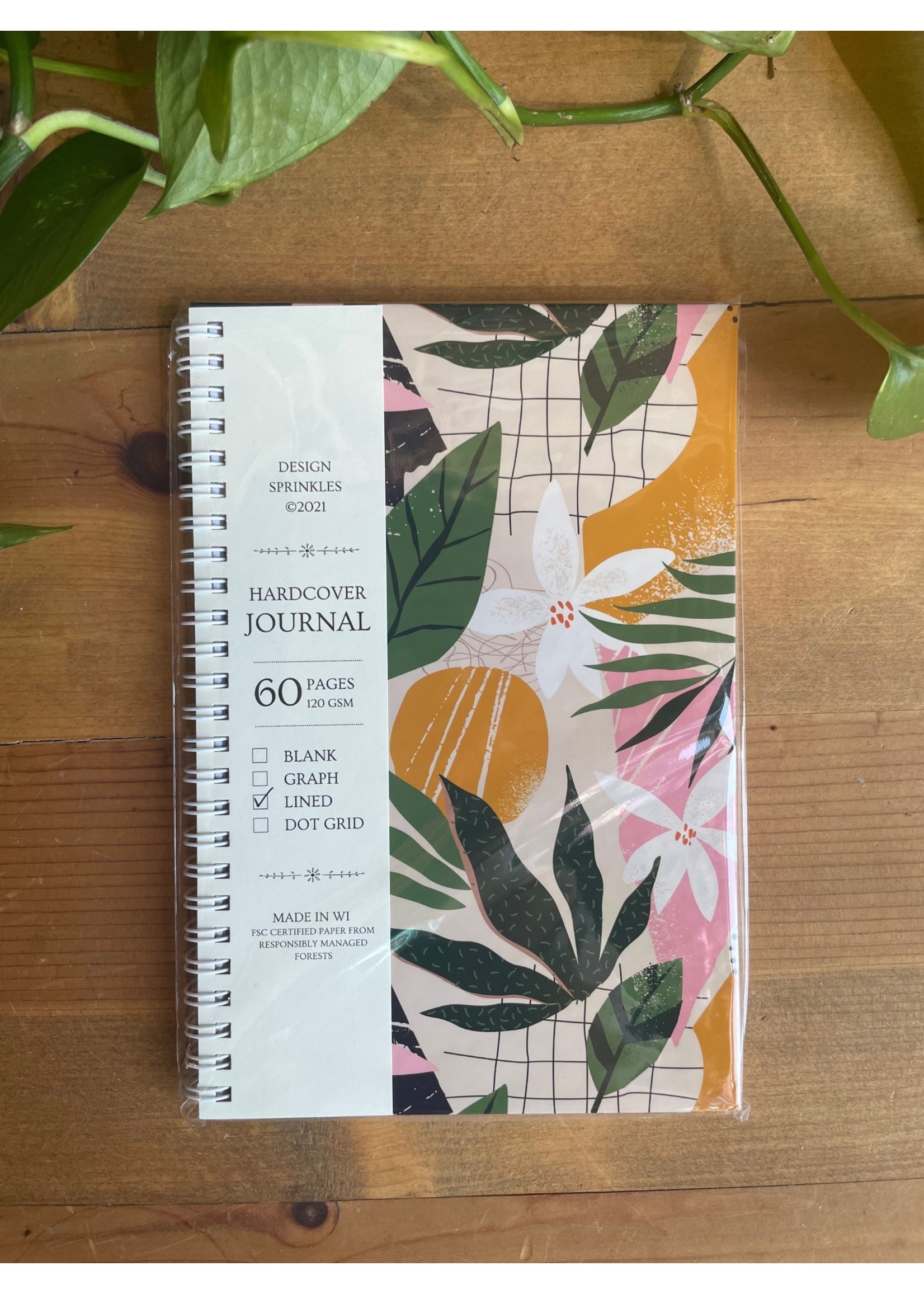Design Sprinkles Hardcover Notebooks