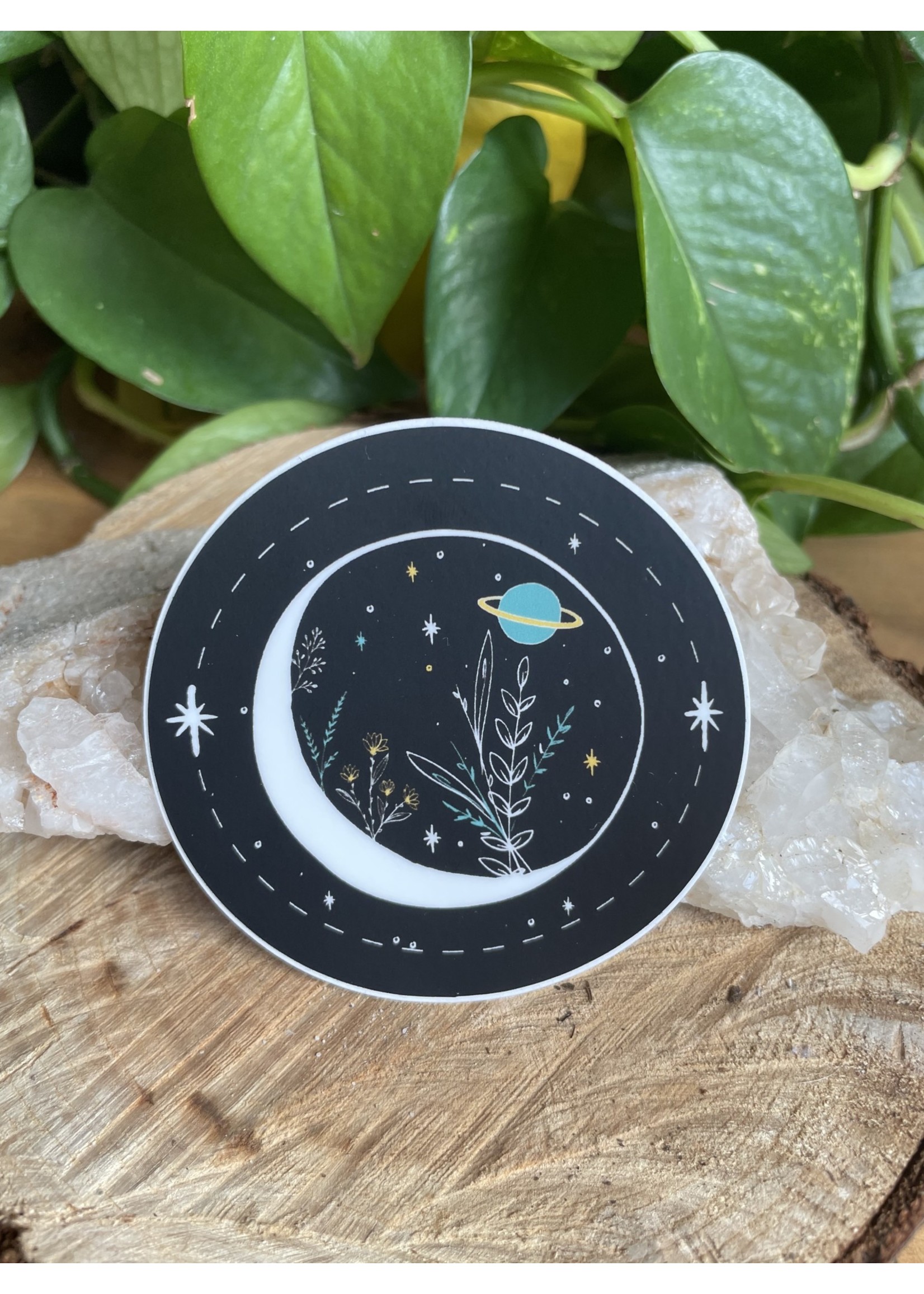 Tangled Up In Hue Sticker - Celestial Garden