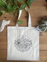 Tangled Up In Hue Tote Bag - Winking Moth