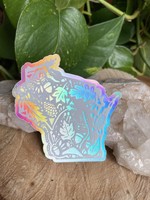 Tangled Up In Hue Sticker - WI Nature White Holographic