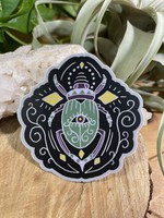 Tangled Up In Hue Sticker - Eyes Wide Beetle