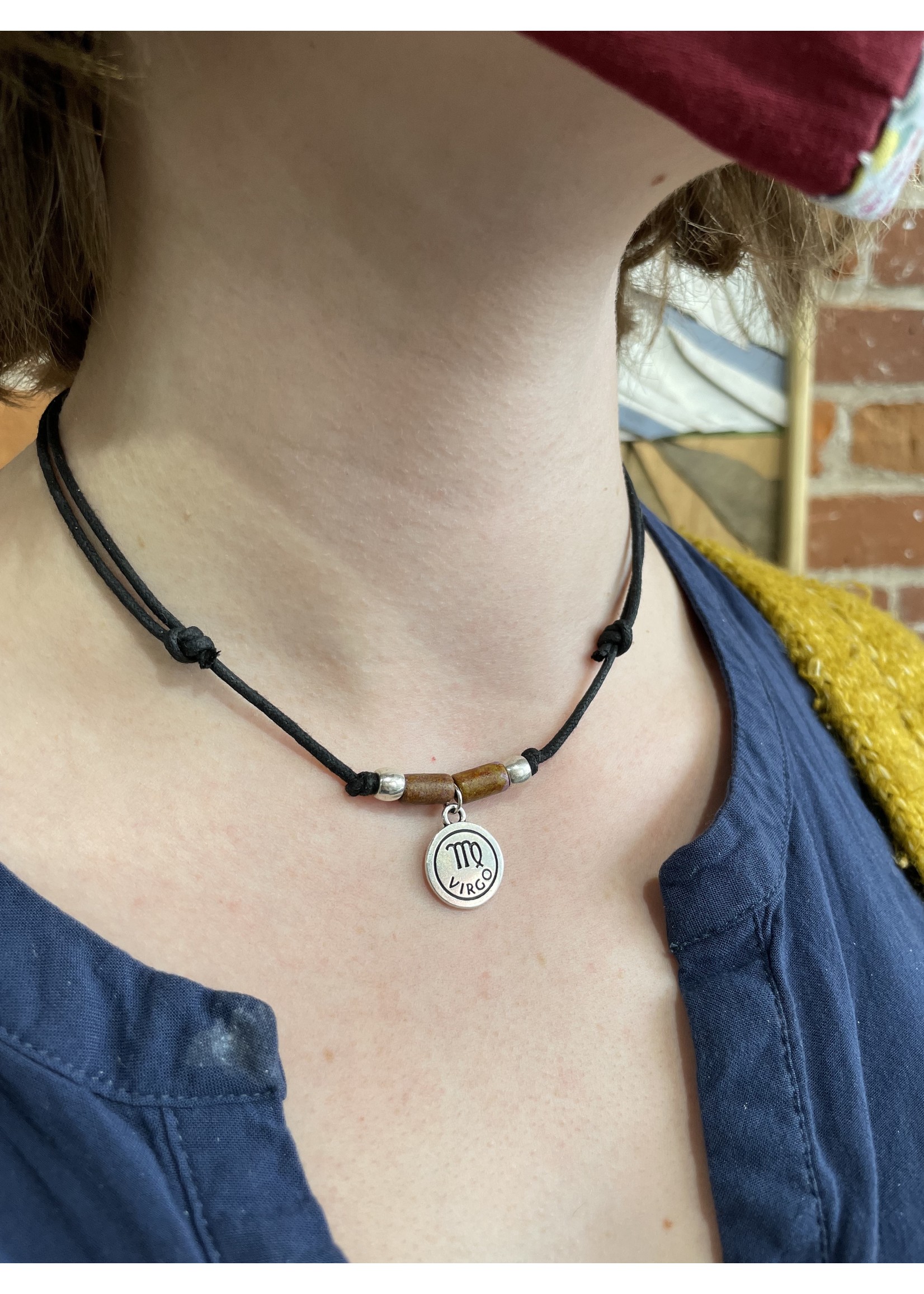 Tangled Up In Hue Adjustable Zodiac Necklace