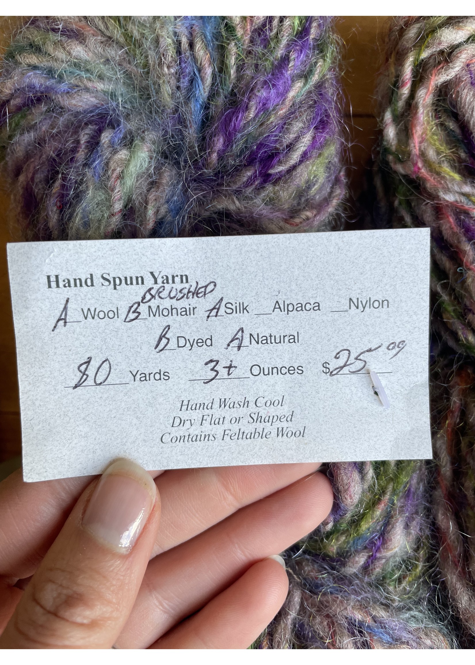 Brushed Mohair Yarn - Ann Reiser - Tangled Up In Hue