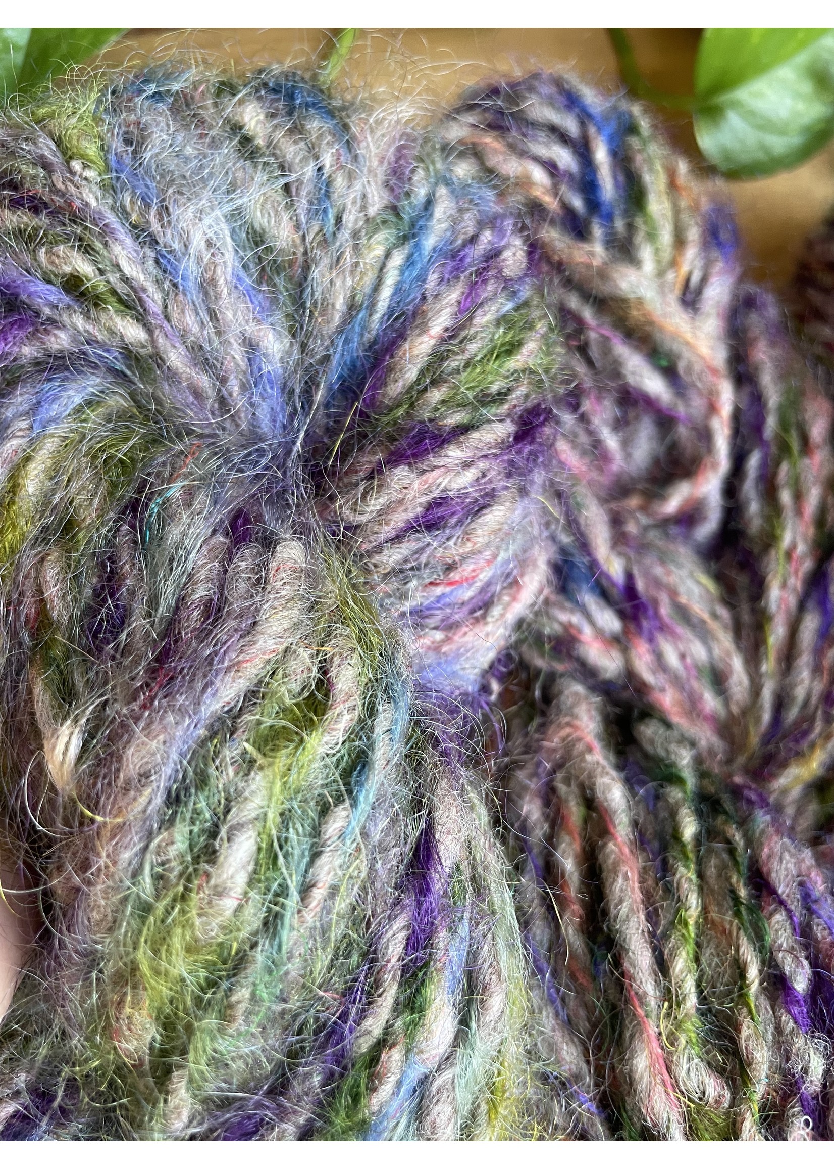 Brushed Mohair Yarn - Ann Reiser - Tangled Up In Hue