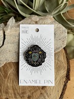 Tangled Up In Hue Enamel Pin - Eyes Wide Beetle