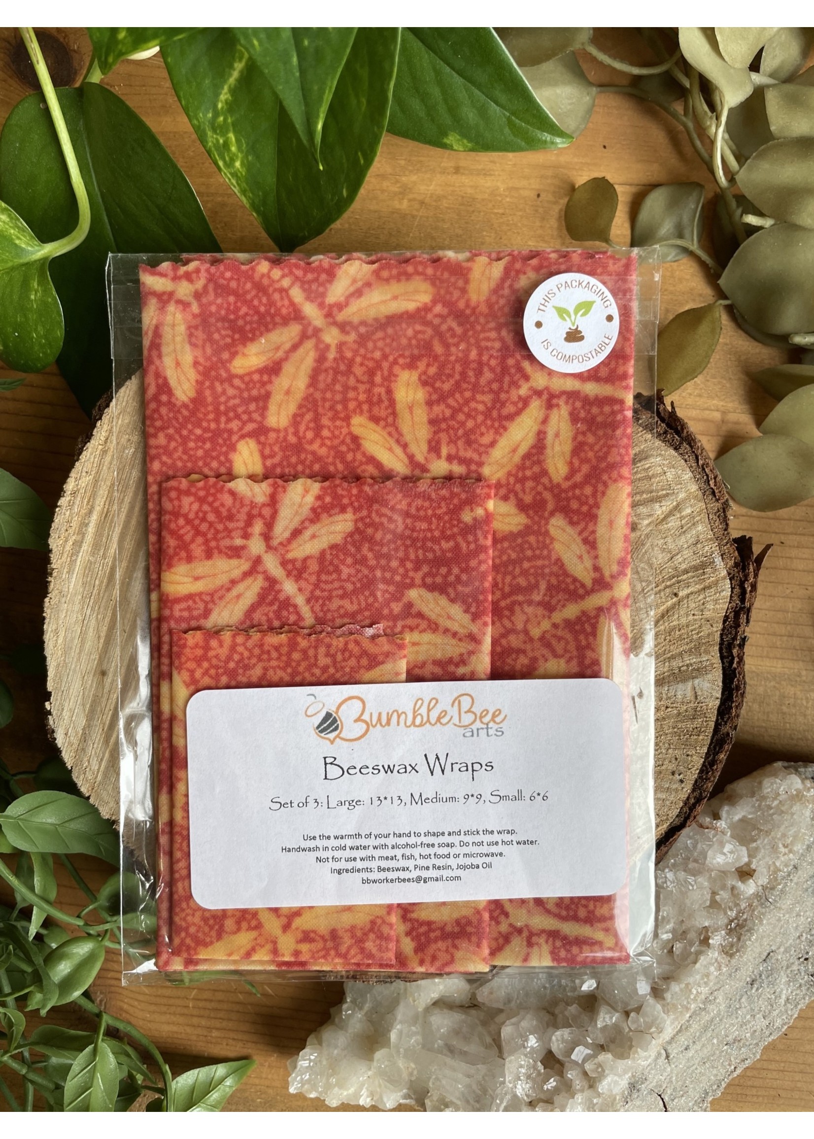 Bumble Bee Arts Beeswax Wraps