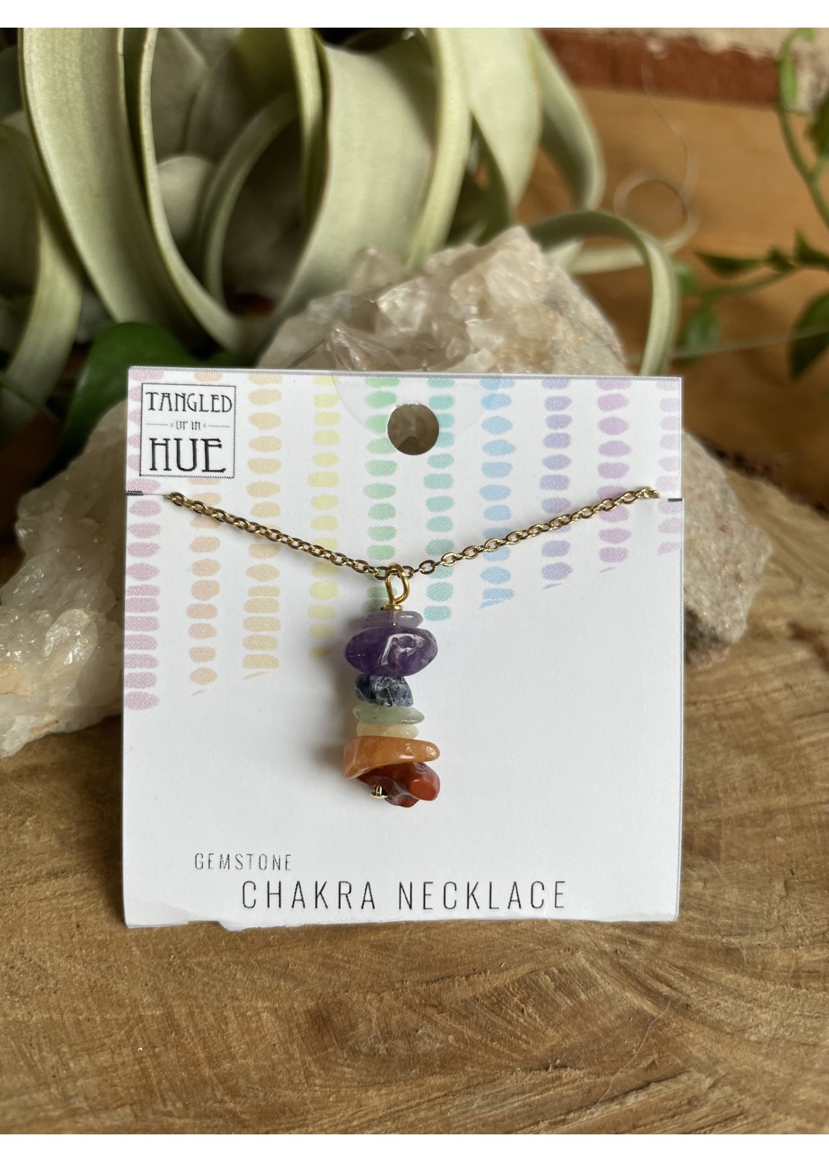 Tangled Up In Hue Chakra Necklace