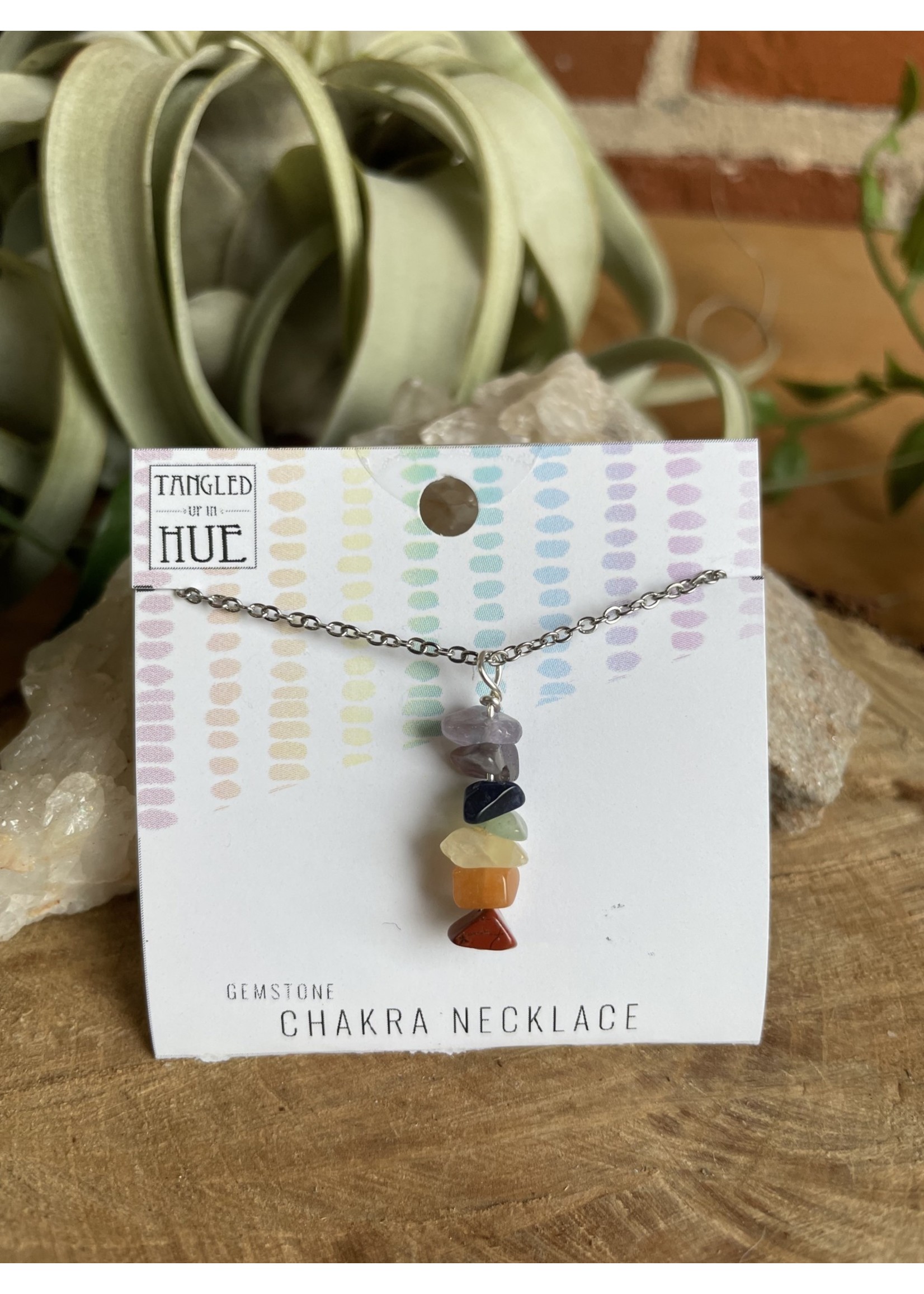 Tangled Up In Hue Chakra Necklace