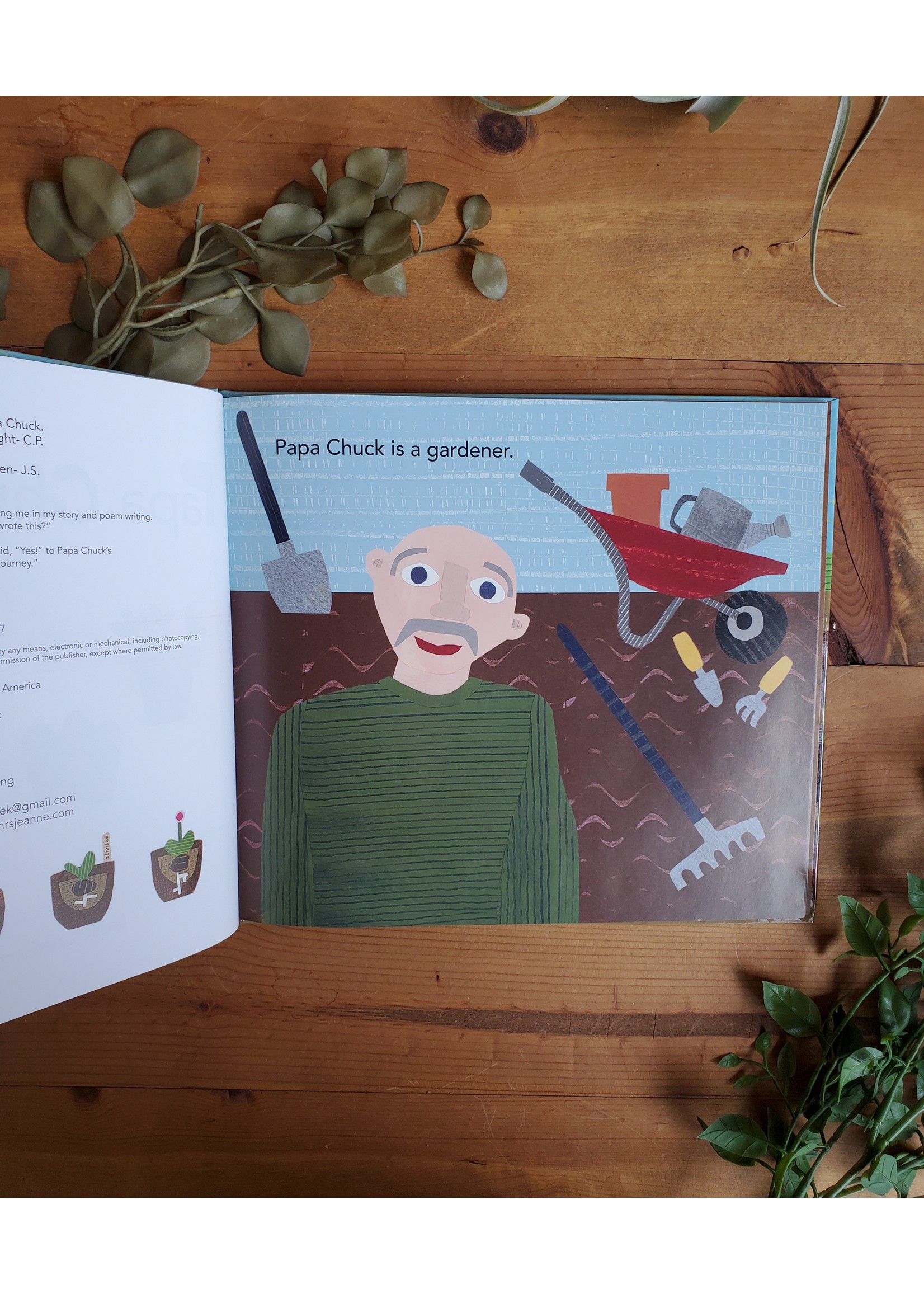 JeanneKay Publishing Papa Chuck's Garden