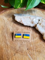Jeff Strosberg Ukraine Flag Earring