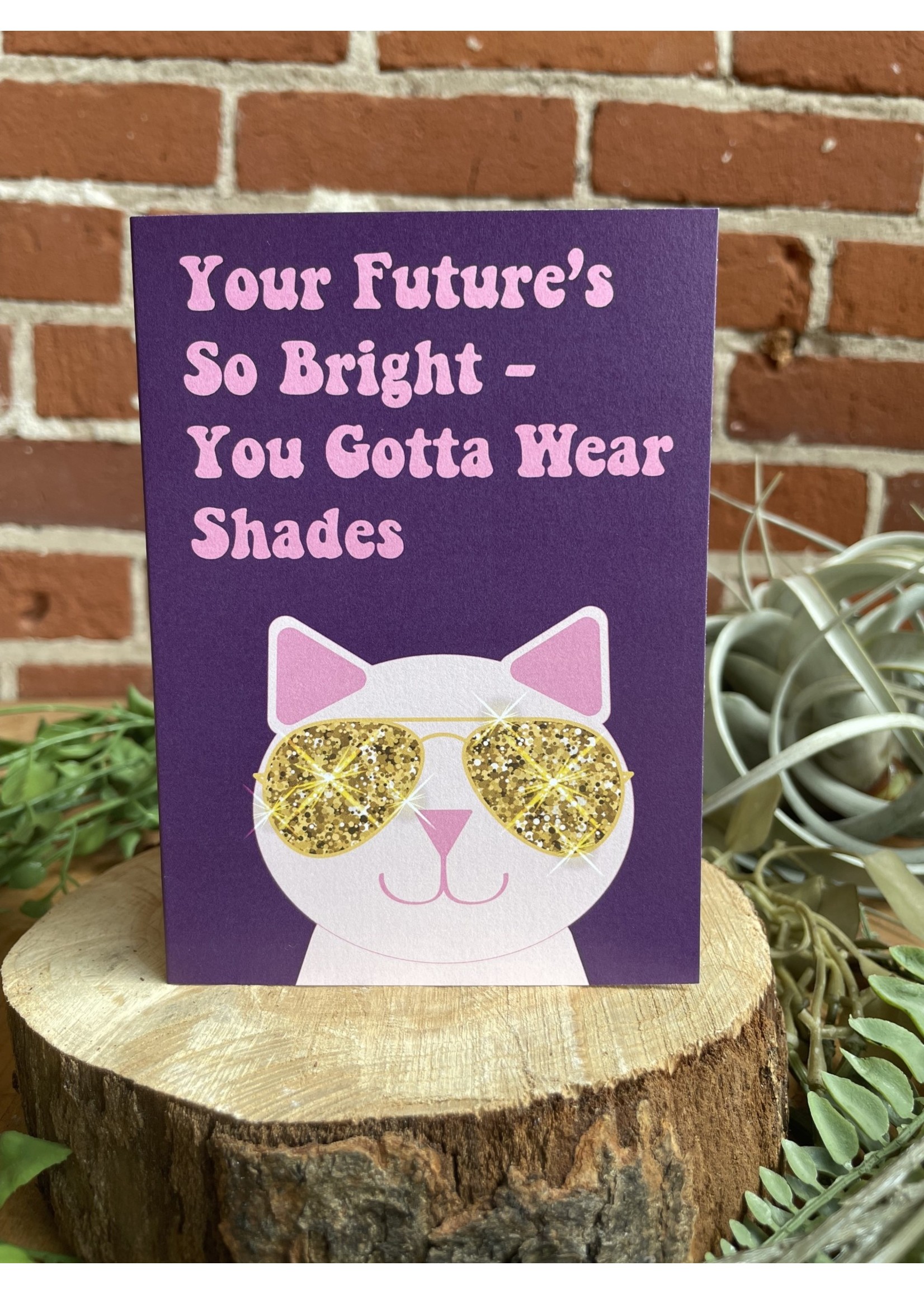 Tangled Up In Hue Greeting Card - Your Futures So Bright