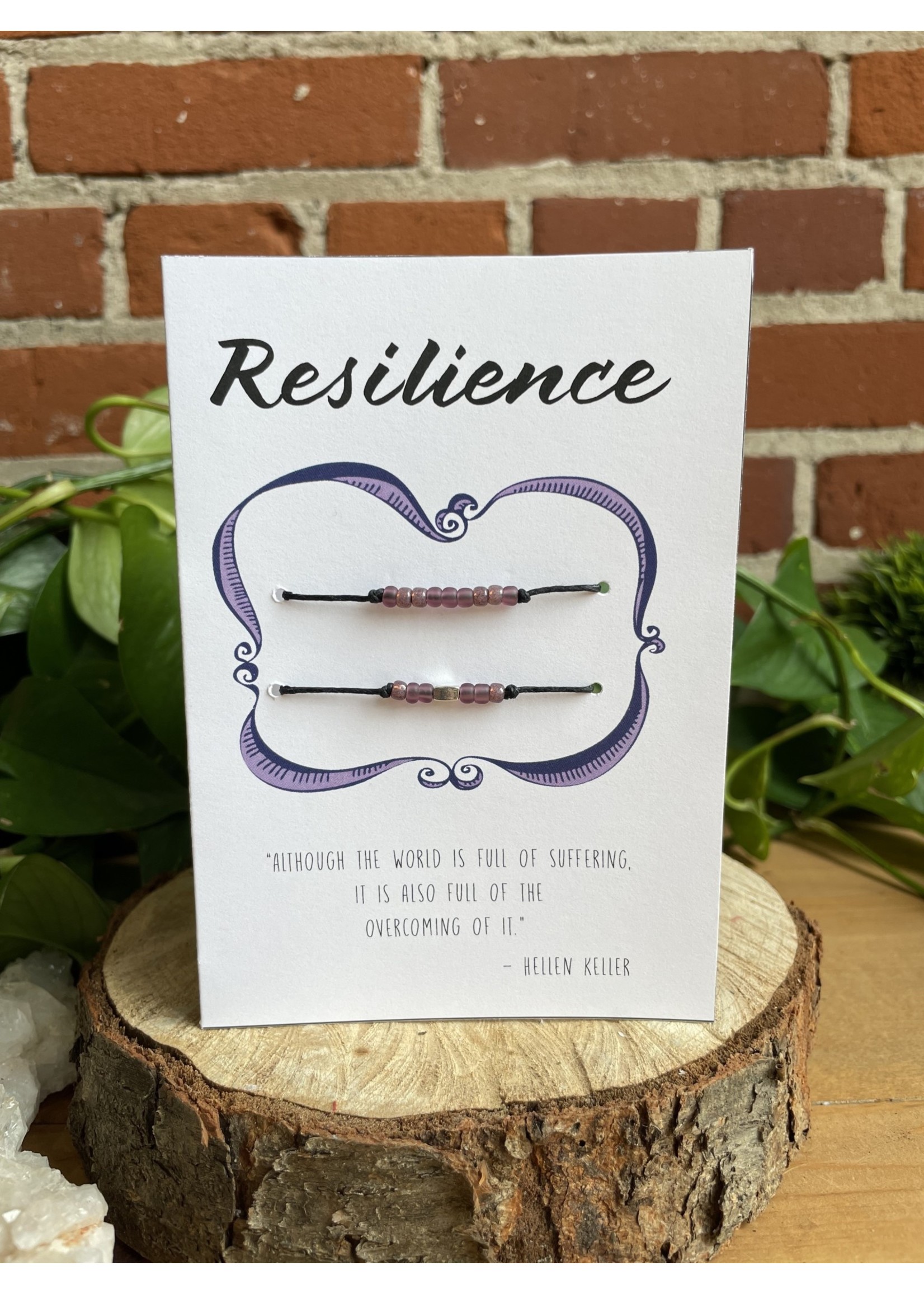 Tangled Up In Hue Wish Bracelets -  Resilience