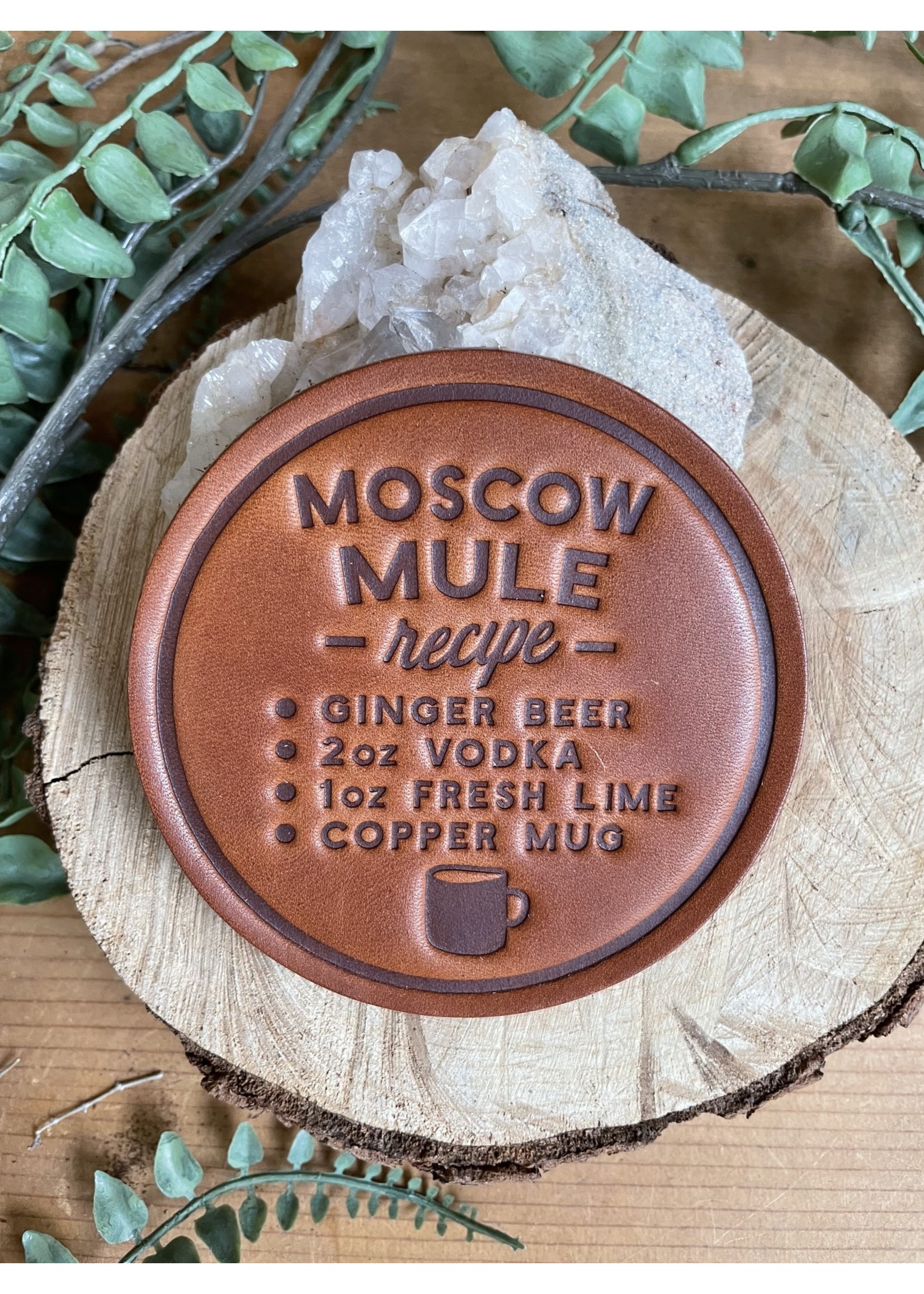Sugarhouse Leather - Coaster