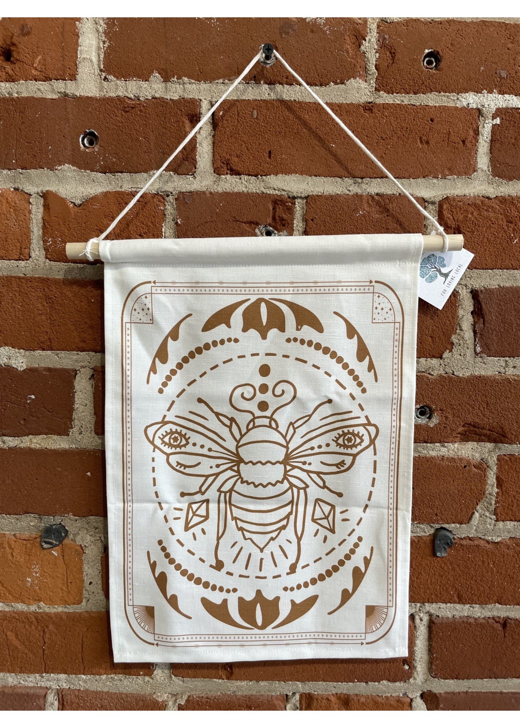 Tangled Up In Hue Fabric Banner - Bugs -
