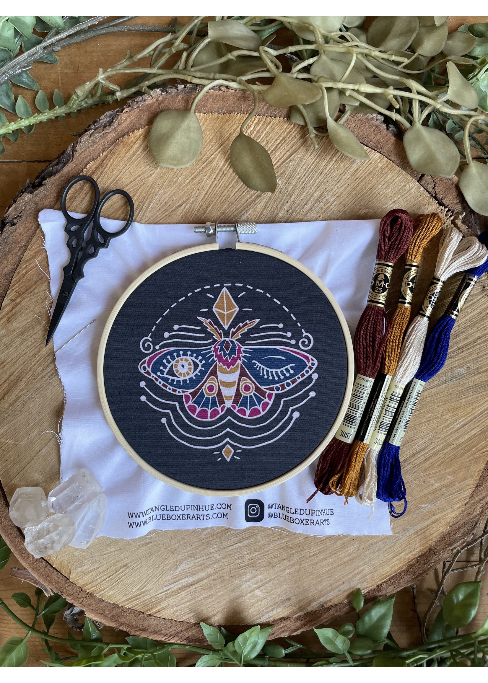 DIY Winking Moth Stitch Kit