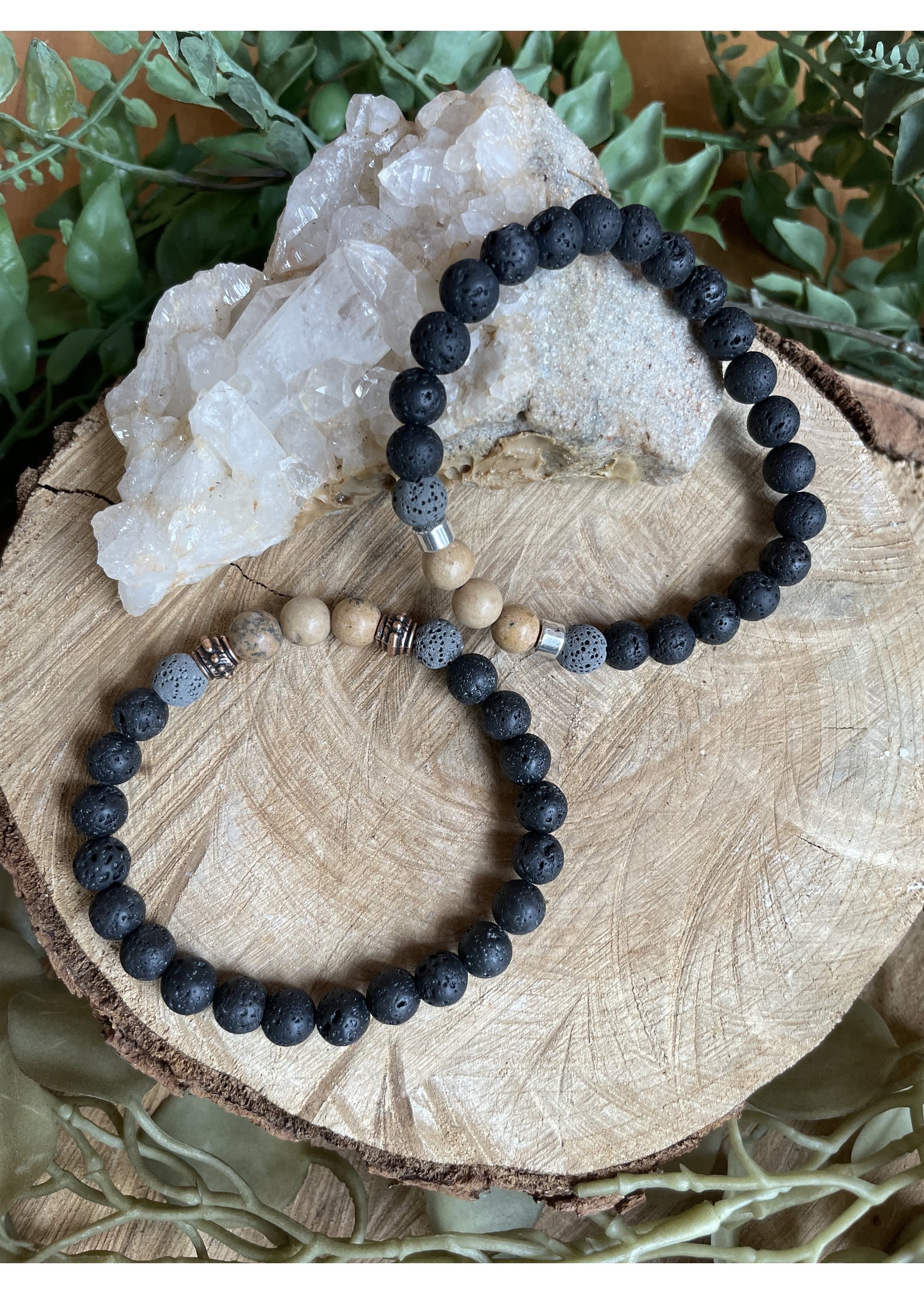 Tangled Up In Hue Lava & Stone Diffuser Bracelets