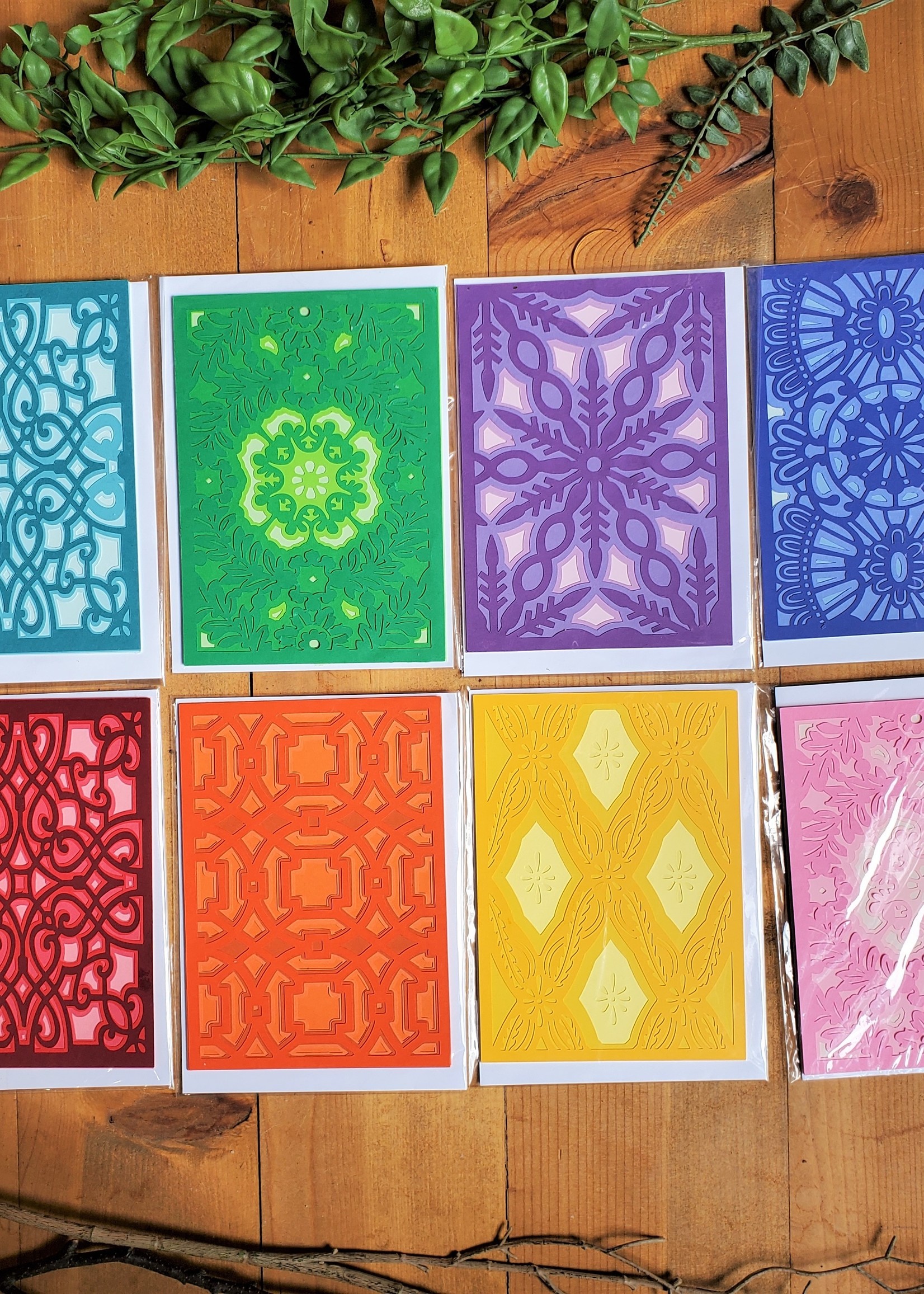 BumbleBee Arts Jodi Lepsch Layered Paper Card