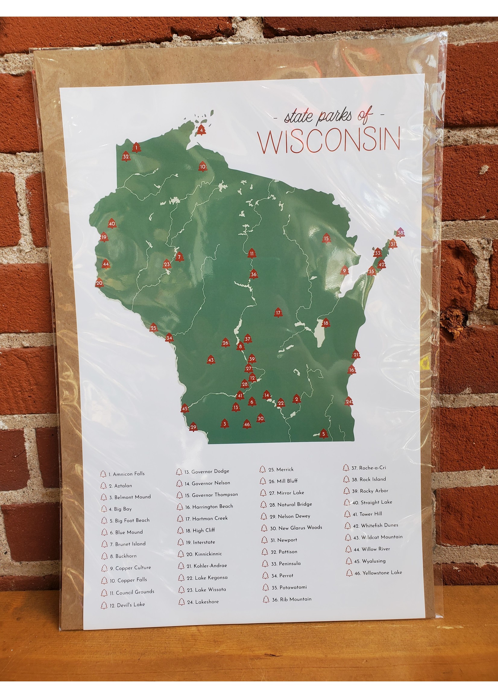 Fox & Felicity Poster - WI State Parks