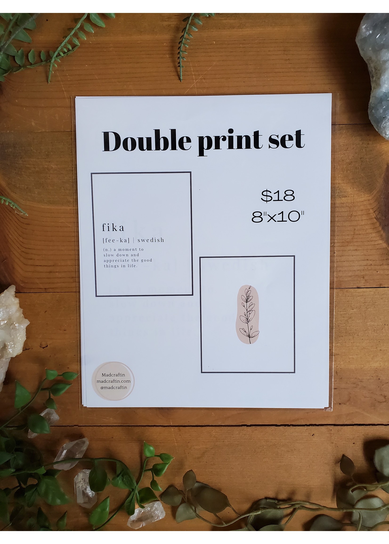Madcraftin Double Print Sets