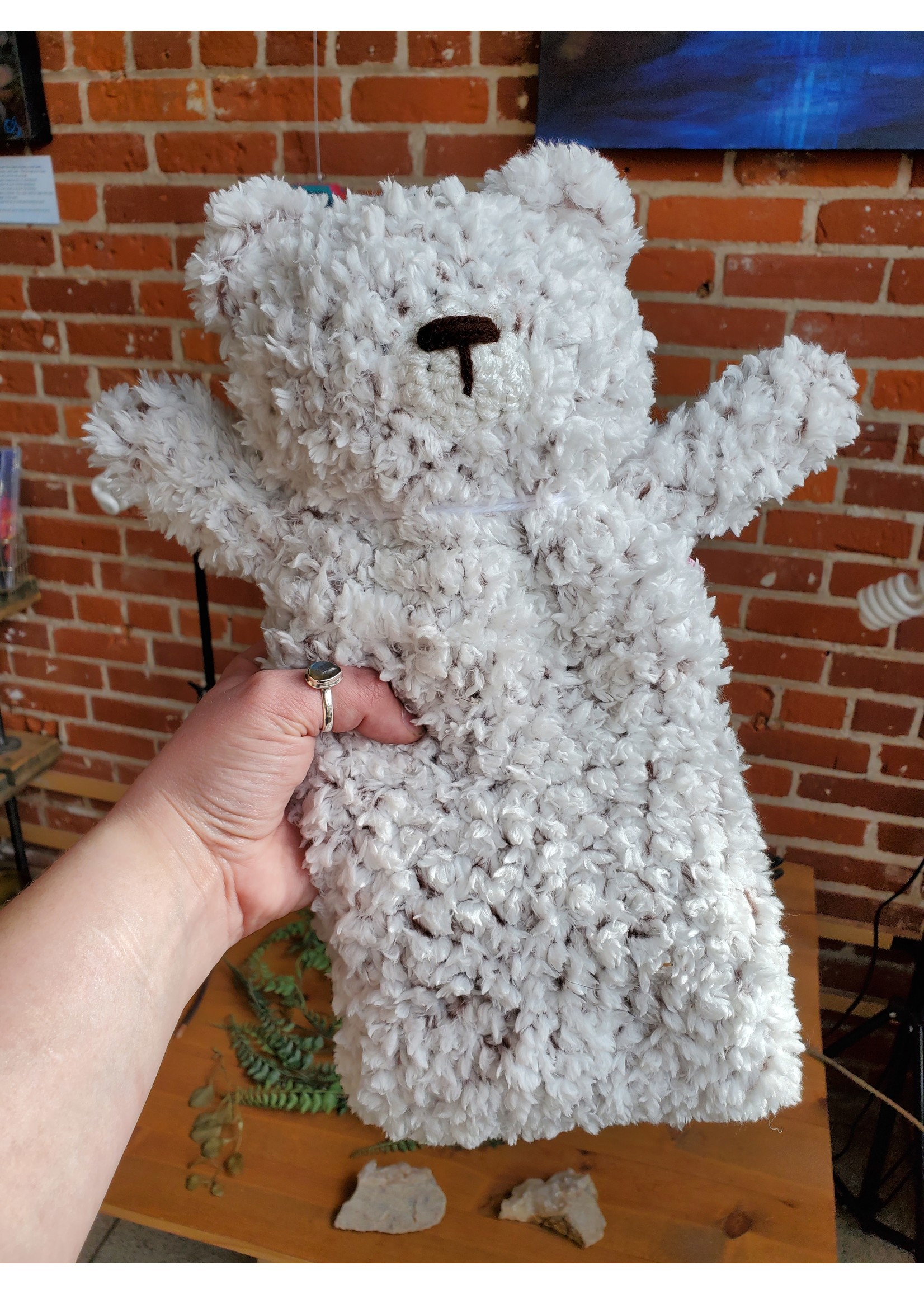 Fuzzy Teddy Bear – Lavender's Bake Shop