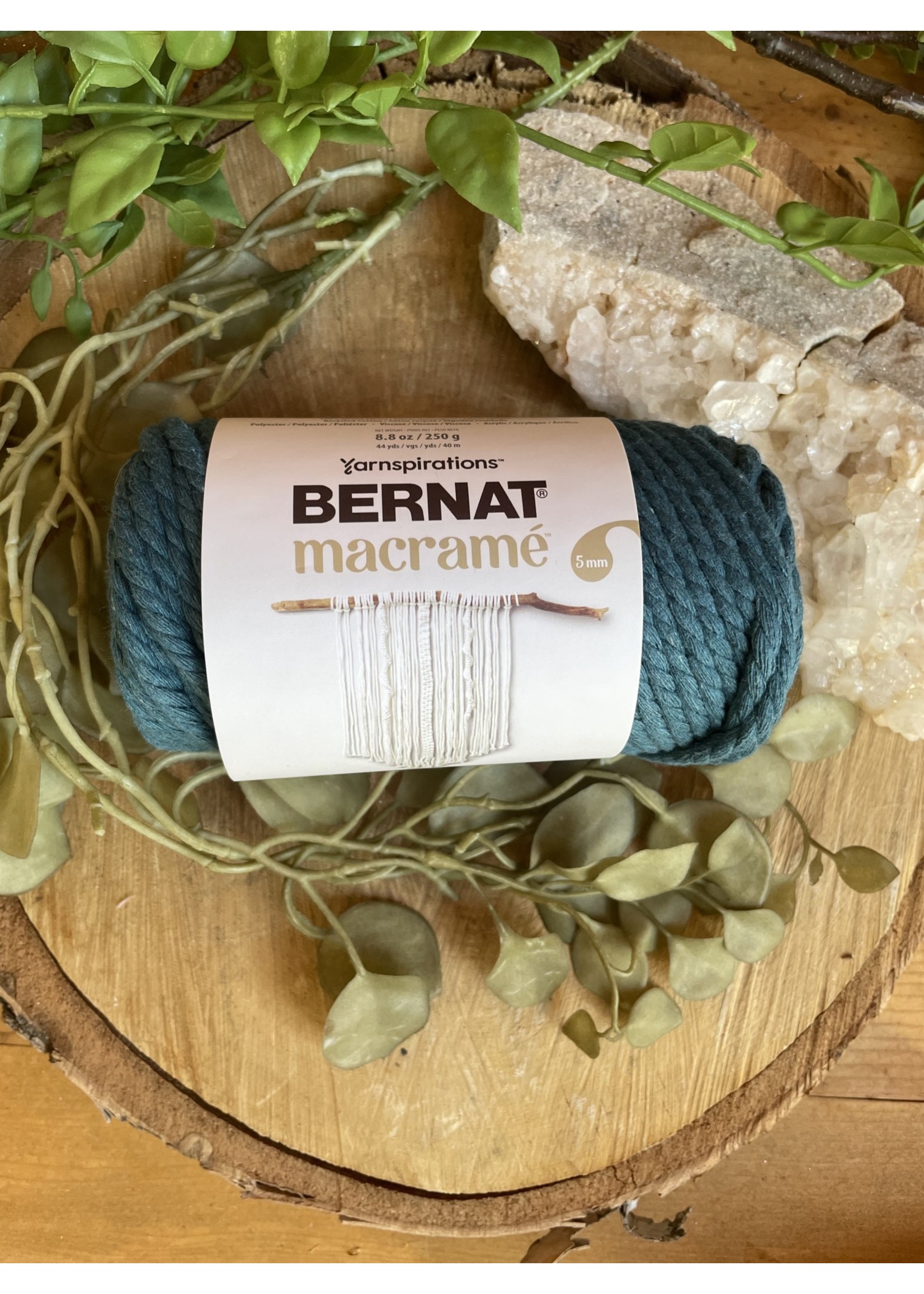 Bernat Macrame Yarn-Burnt Orange