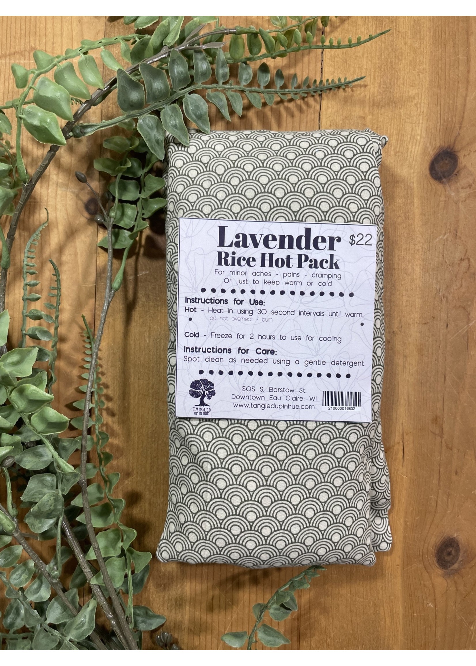 Tangled Up In Hue Lavender Rice Hot Pack