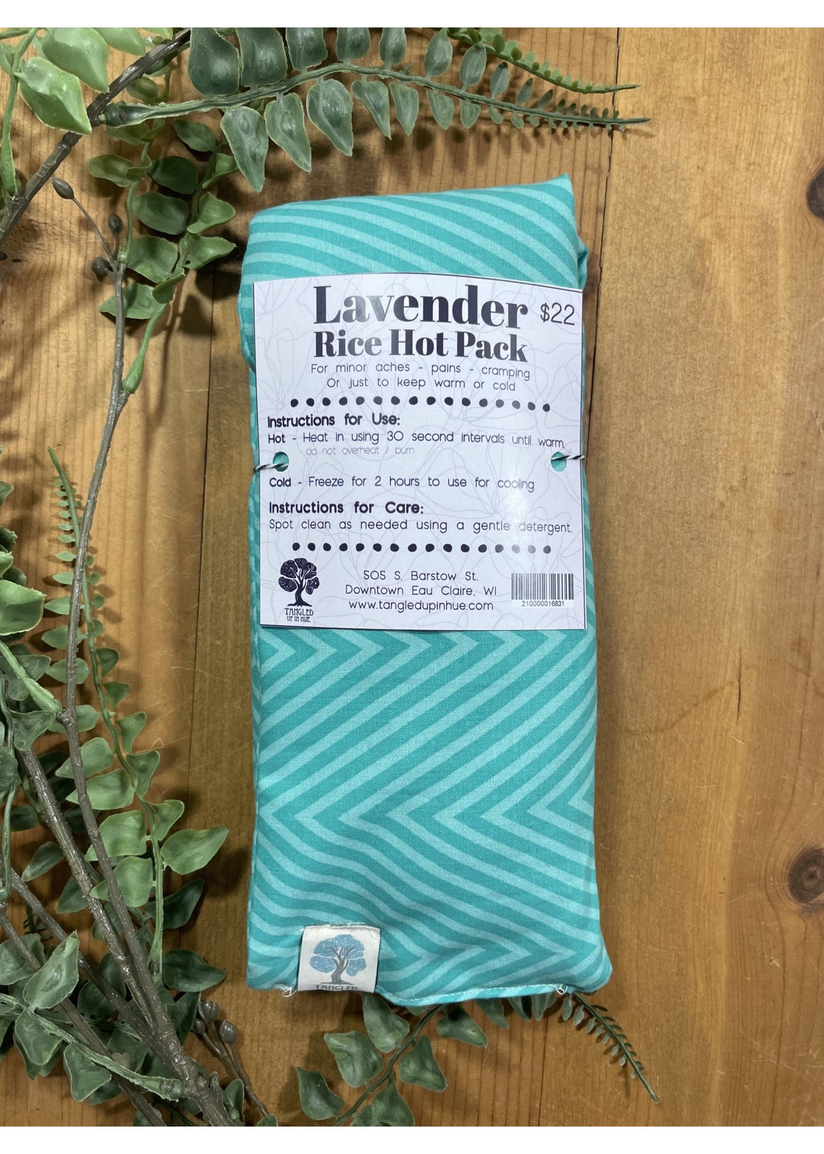 Tangled Up In Hue Lavender Rice Hot Pack