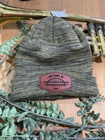 Tangled Up In Hue Winter hat - Marled Beanie - EC patch