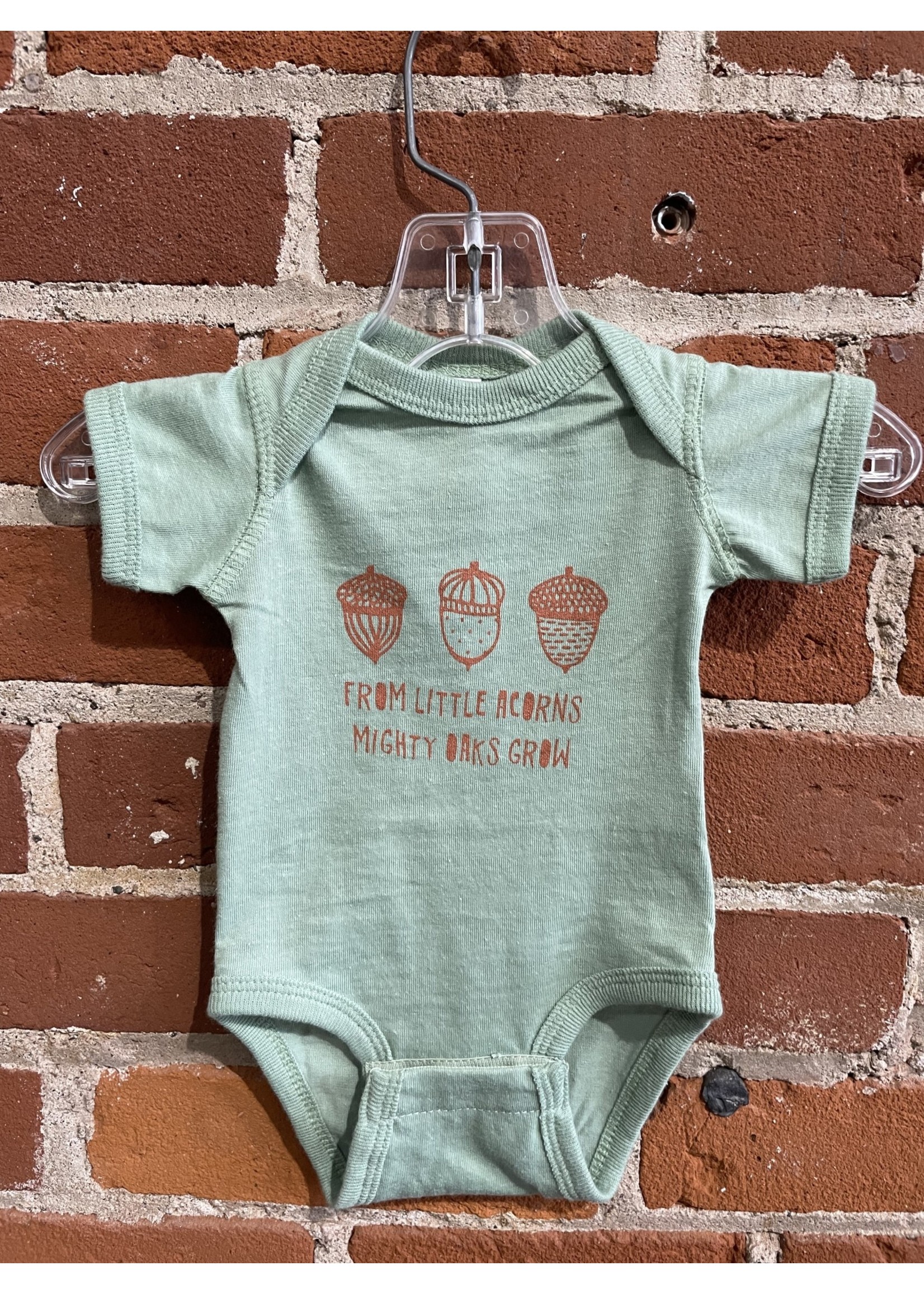 Tangled Up In Hue From Tiny Acorns, Might Oaks Grow Baby Body Suit