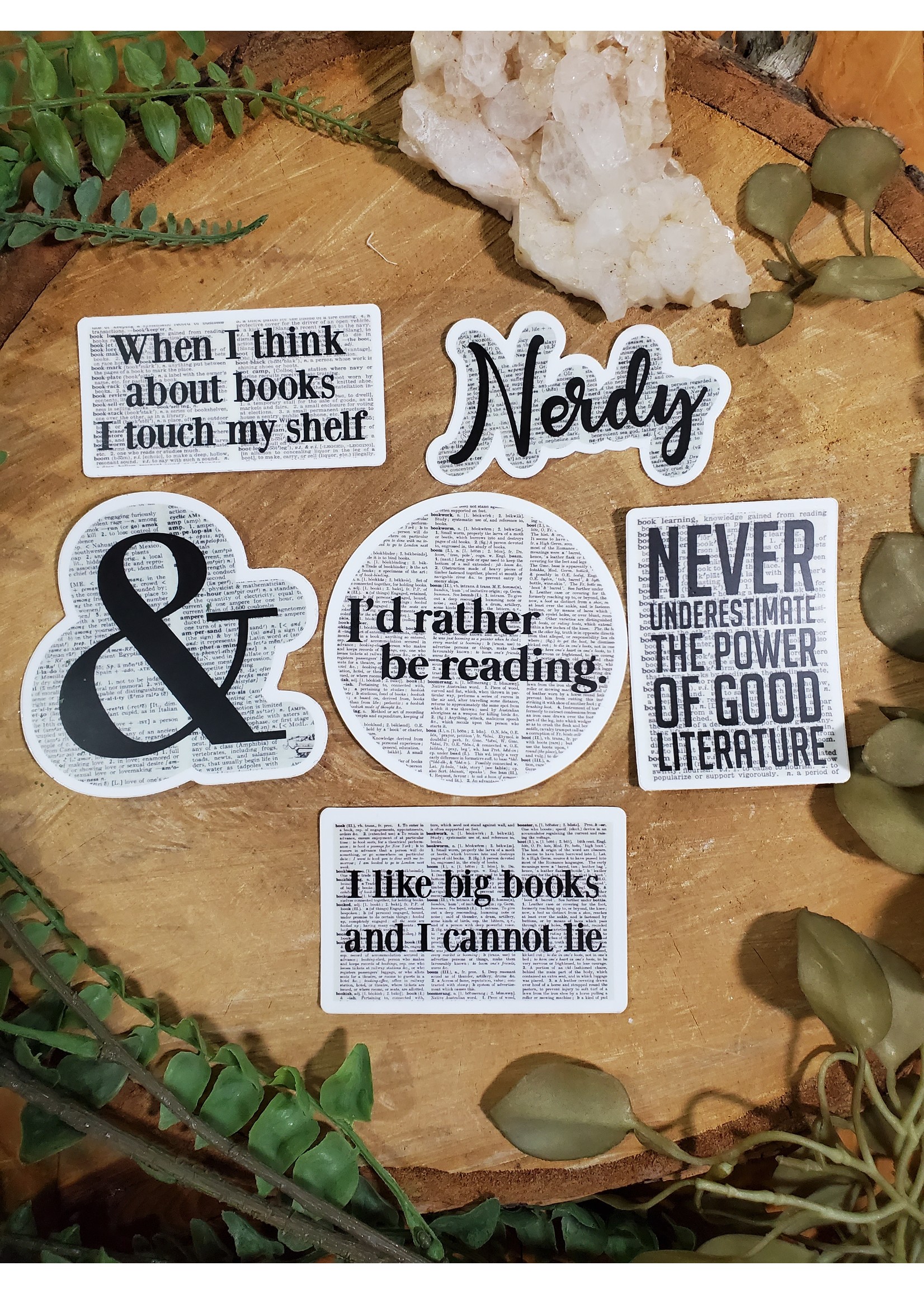 Fiction Reshaped Stickers