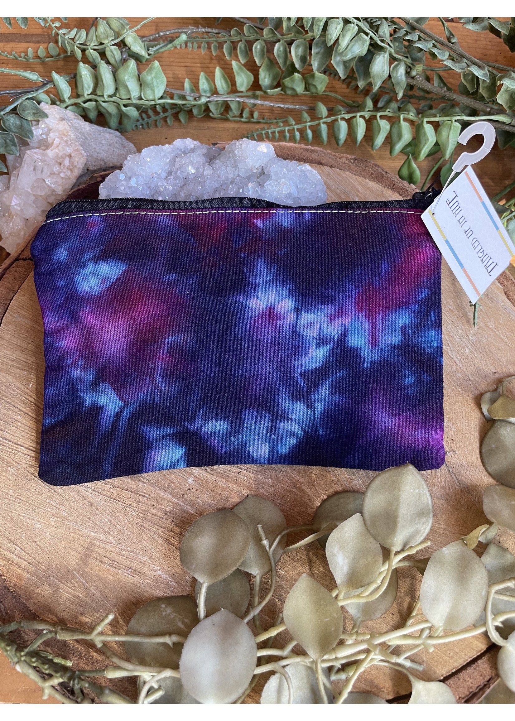 Wholesale Ice-Dyed Zipper Pouch